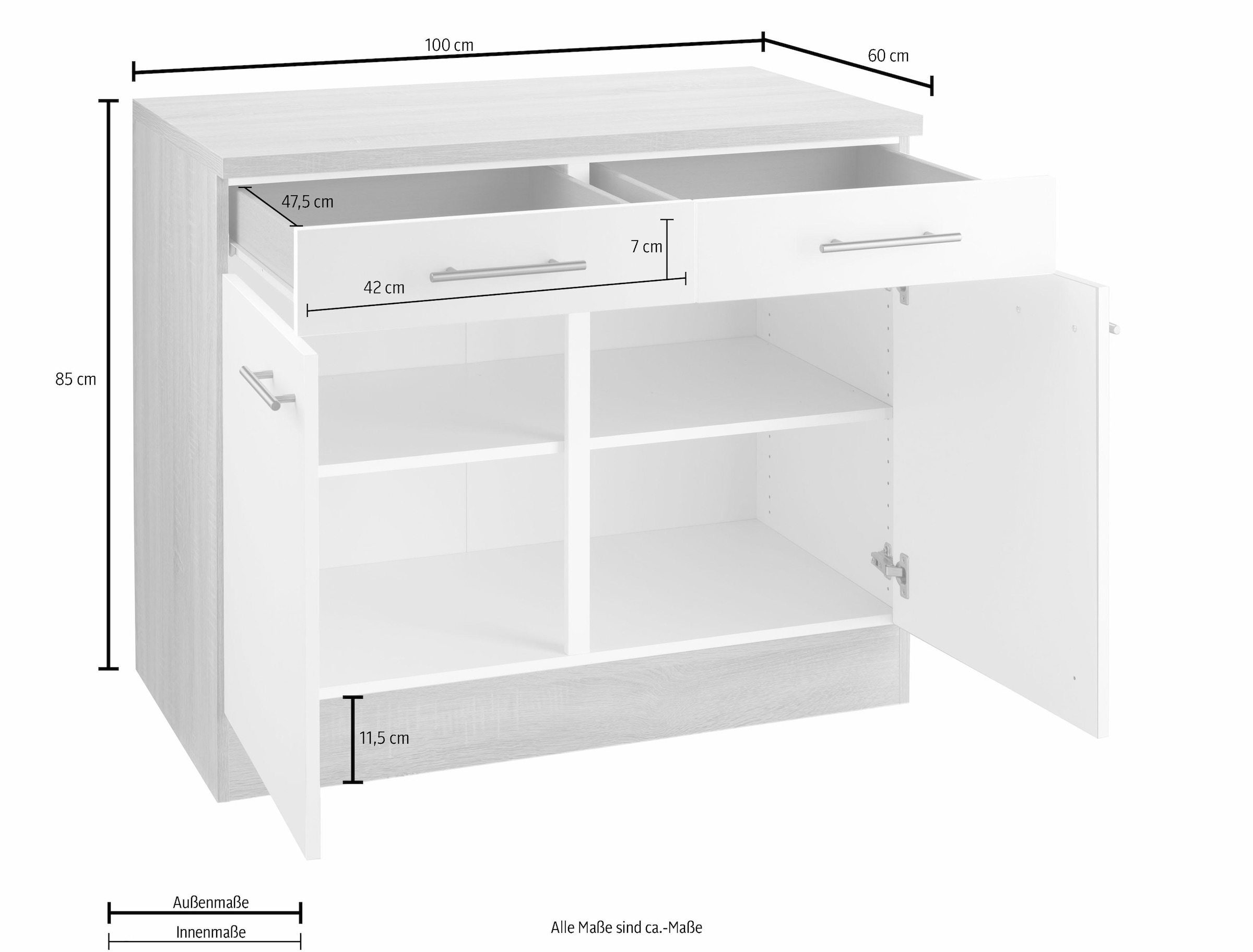 OPTIFIT Unterschrank »Kalmar«, Breite 100 cm