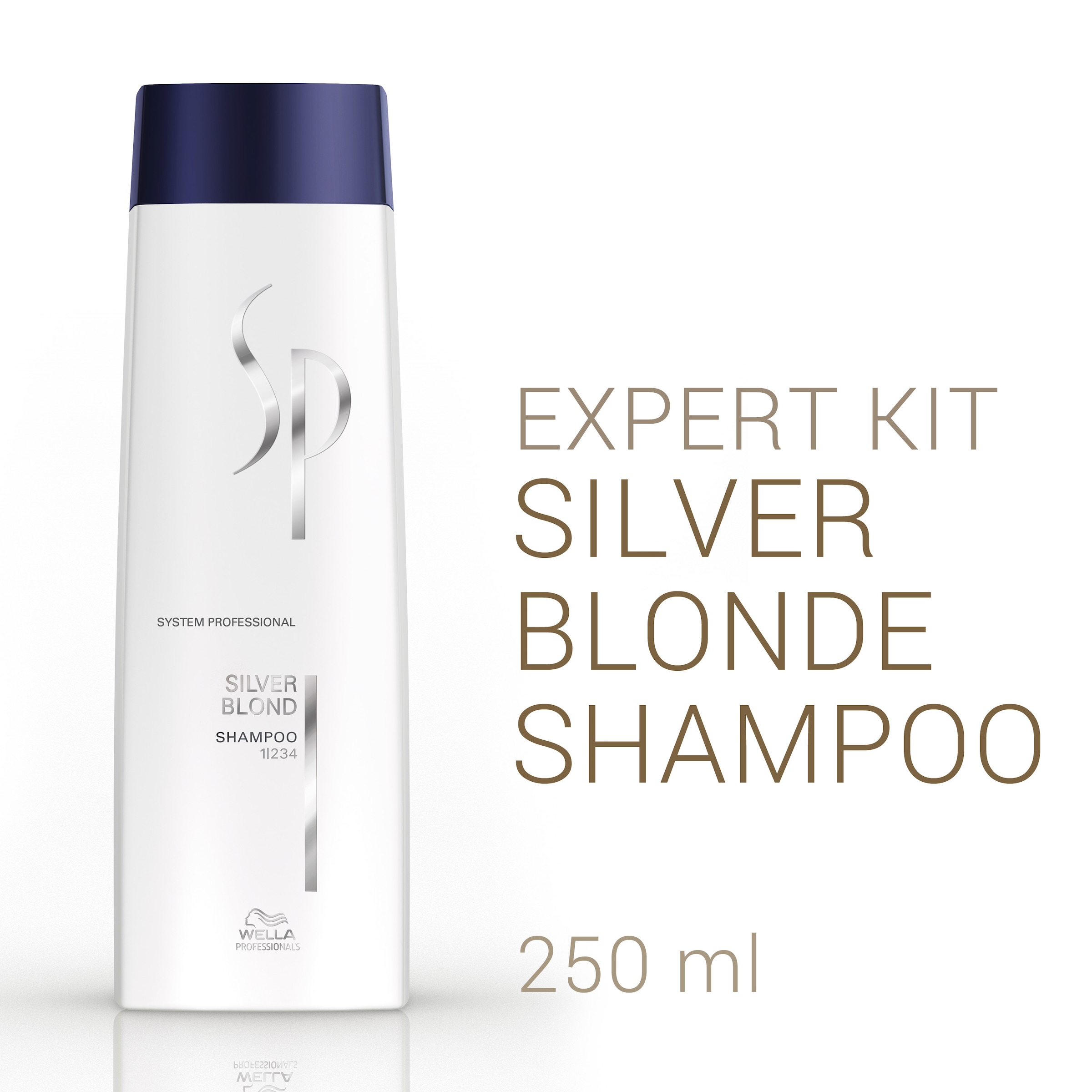 Wella SP Haarshampoo »Silver Blond Shampoo« für blondes, aufgehelltes gesträhntes und graues Haar