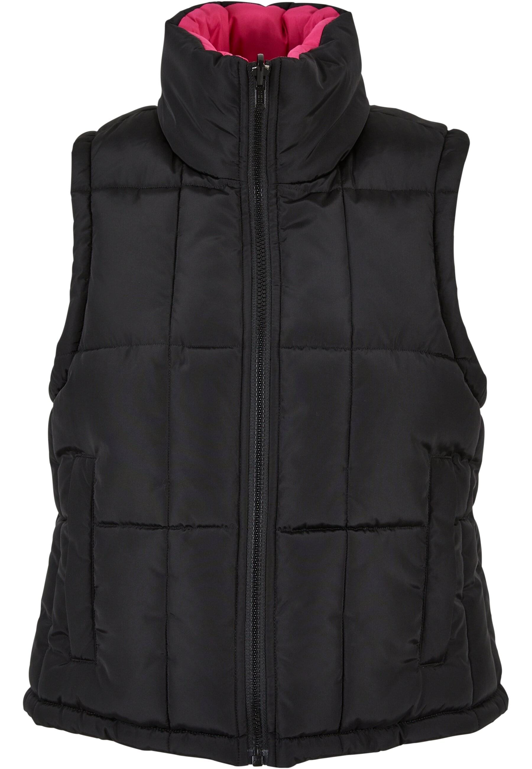 URBAN CLASSICS Steppweste "Urban Classics Damen Ladies Reversible Cropped Puffer Vest"