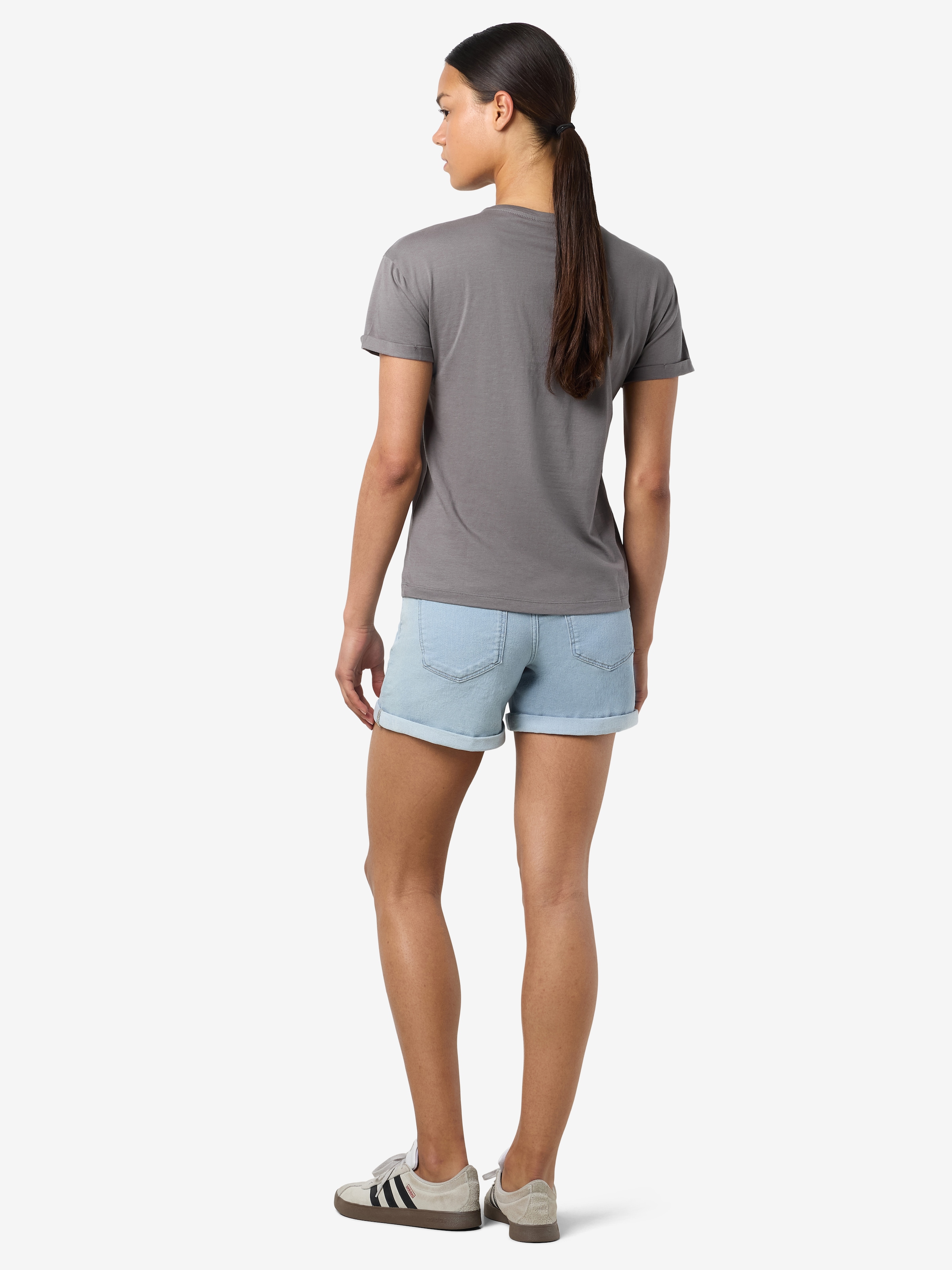 Noisy may Kurzarmshirt »NMBRANDY FRONTPRINT S/S TOP JRS NOOS«