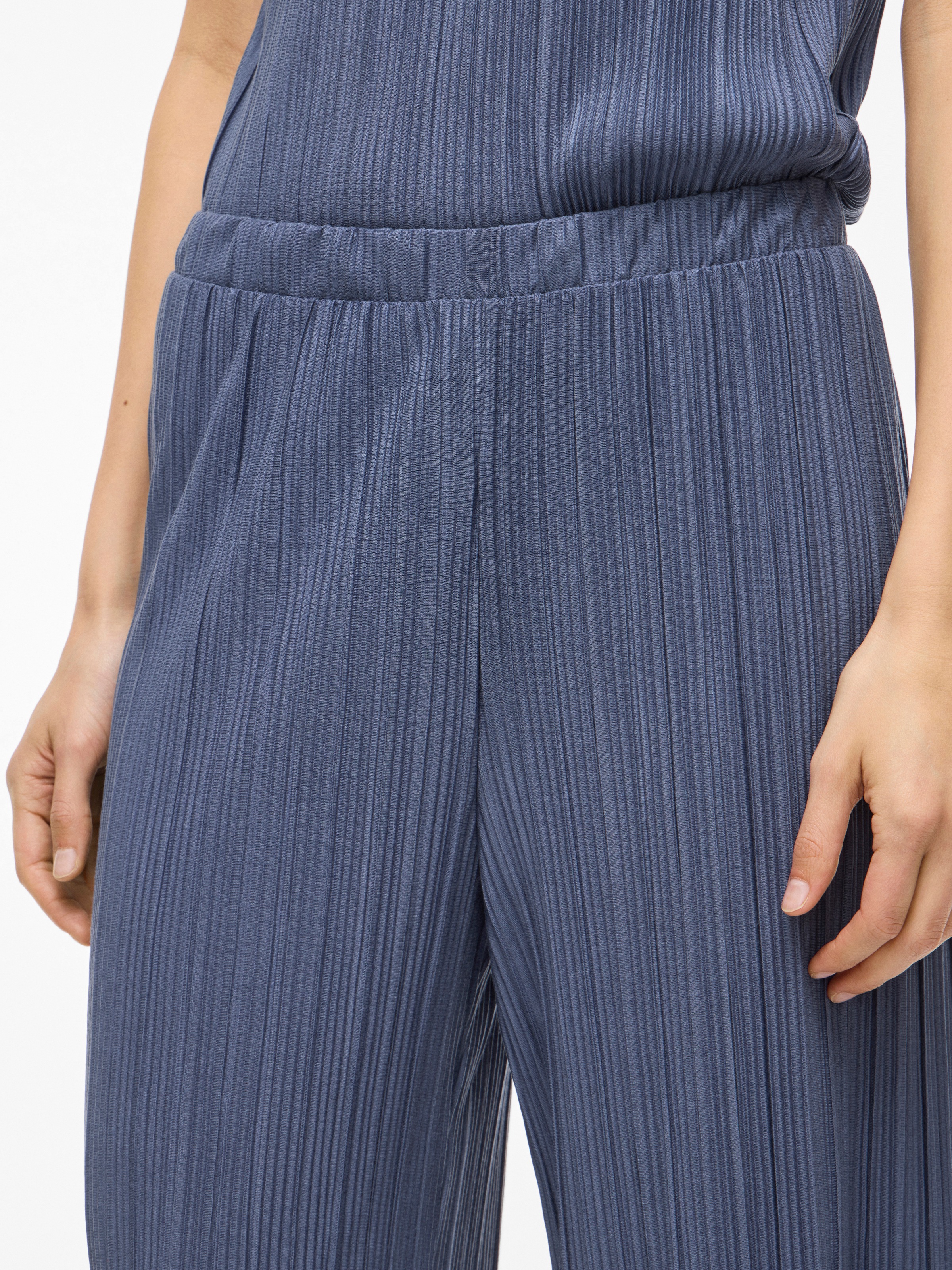 Vila "VIPLISA HW CULOTTE PANTS - NOOS" Sommerhose, plissierte Optik günstig online kaufen