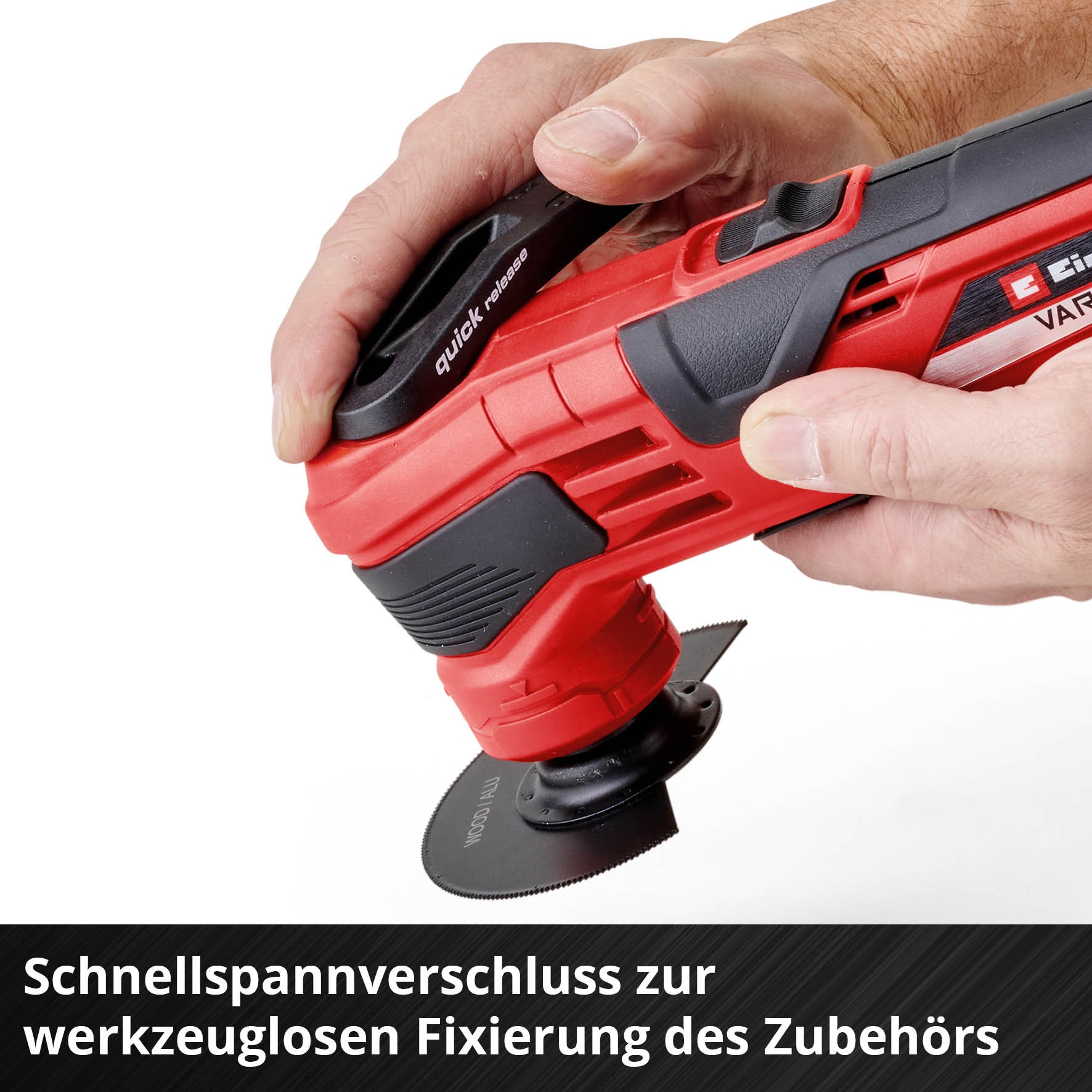 Einhell Akku-Multifunktionswerkzeug »VARRITO + 2,5Ah St.-Kit«, (Set), inkl. Akku und Ladegerät