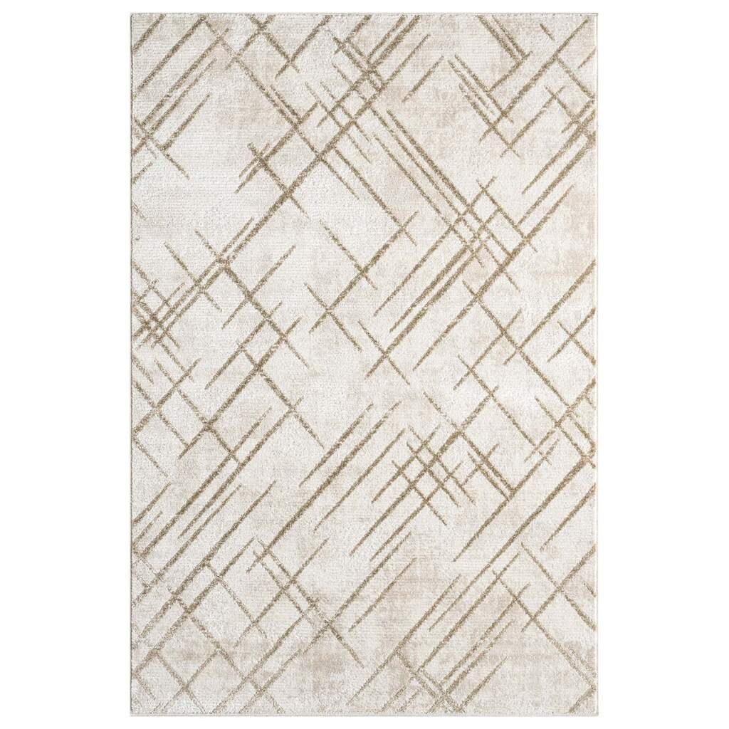 Carpet City Teppich »ANTIK245«, rechteckig, 10 mm Höhe, Kurzflor, 3D-Optik, Klassisch-Modern für Wohnzimmer, Schlafzimmer