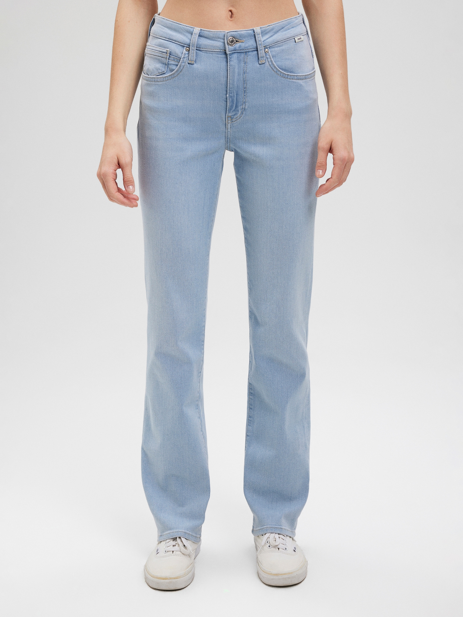 Mavi Straight-Jeans »KENDRA«, gerde Form