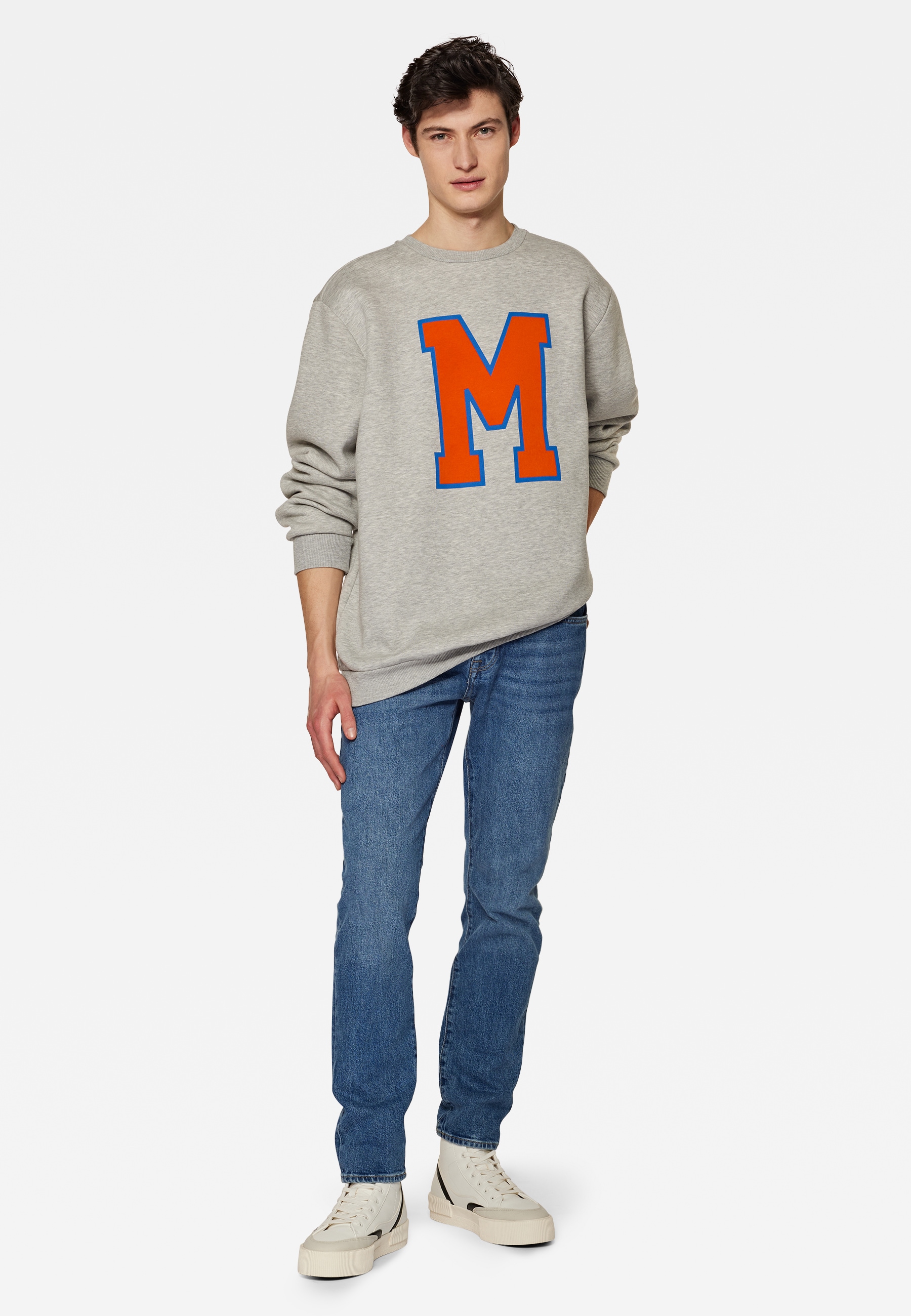 Mavi Rundhalspullover »MAVI LOGO SWEATSHIRT«, Basic Sweatshirt