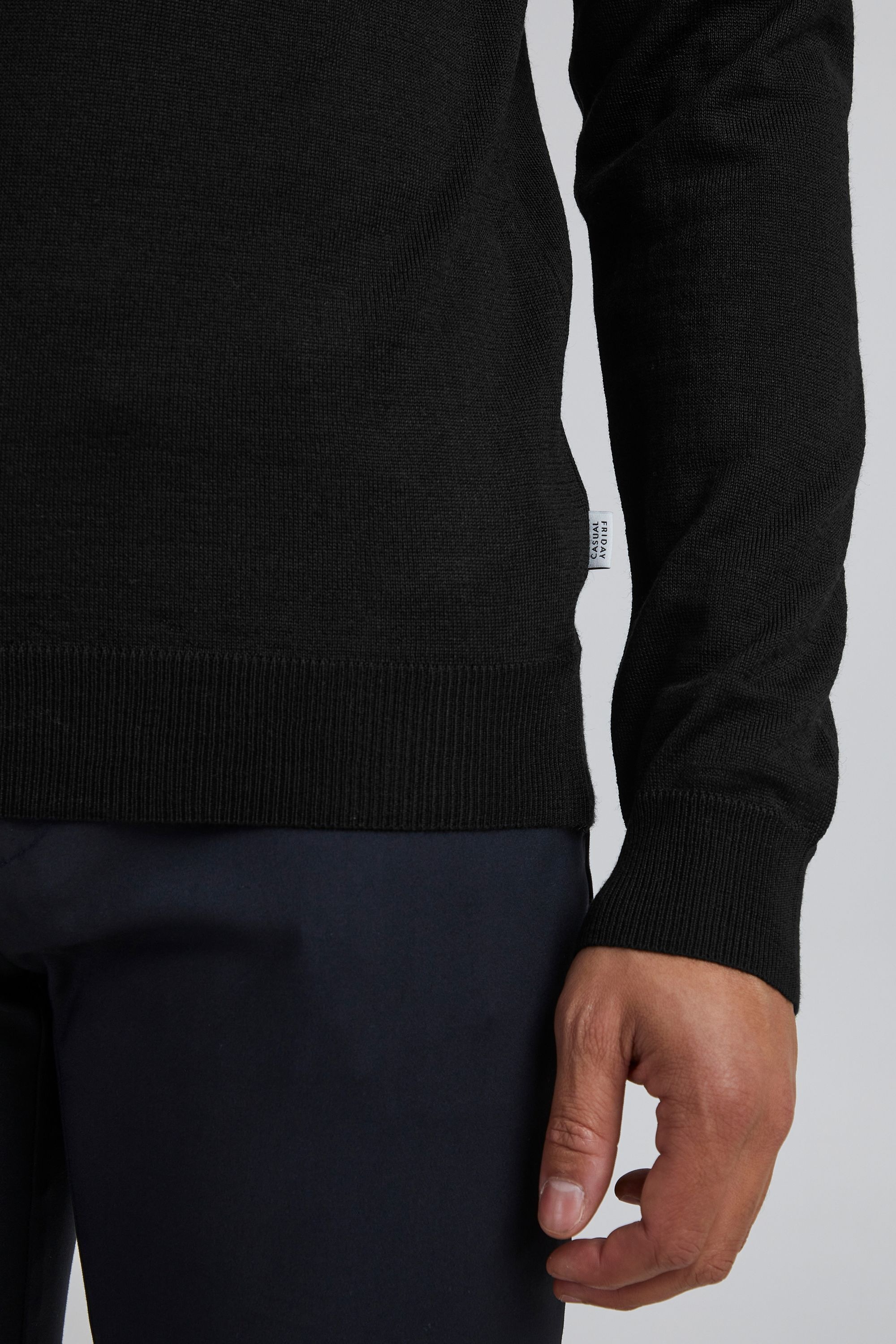 Casual Friday Strickfleece-Pullover »Strickpullover CFKonrad«