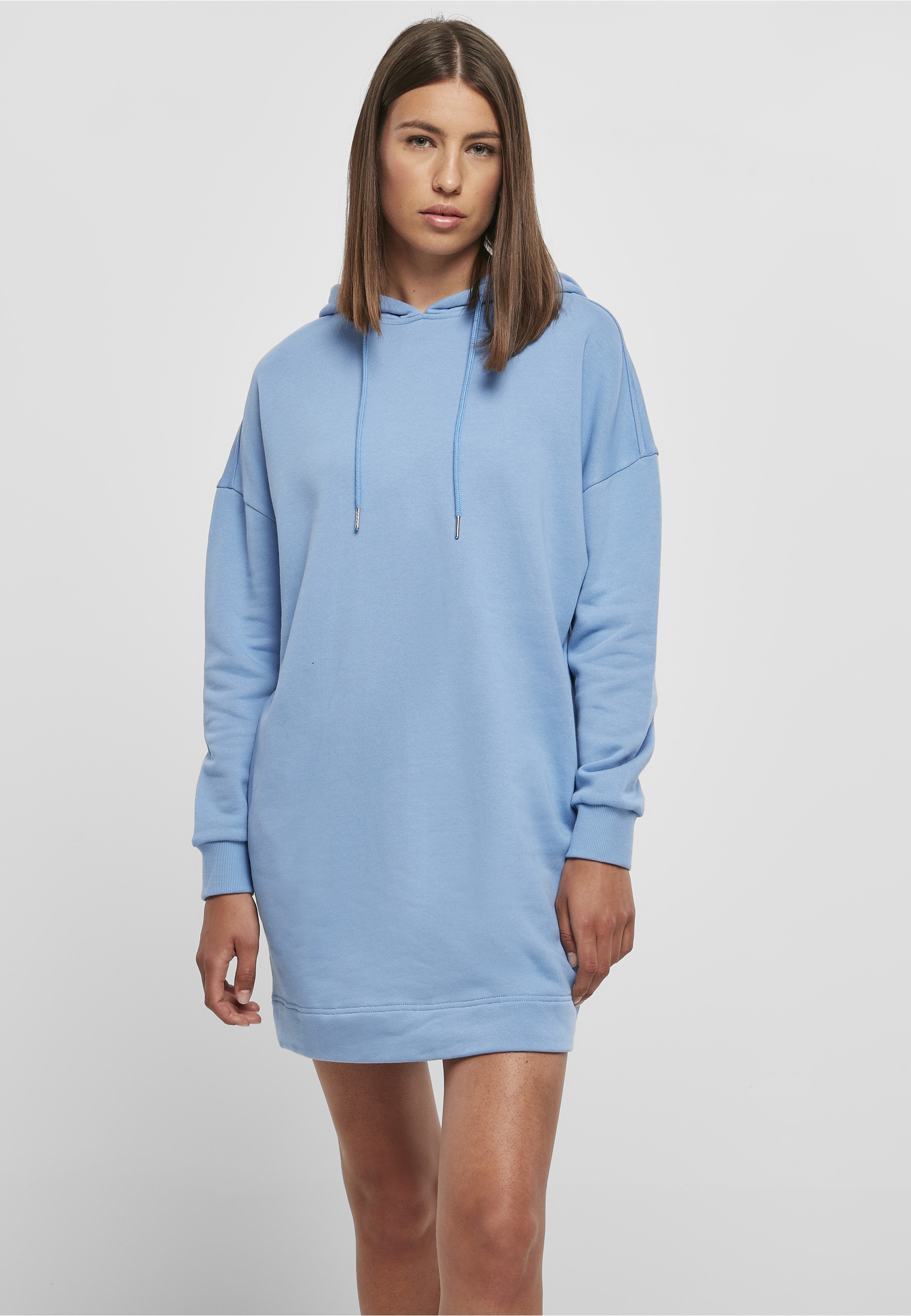 URBAN CLASSICS Shirtkleid »Urban Classics Damen Ladies Organic Oversized Terry Hoody Dress« 1 Stk. tlg.