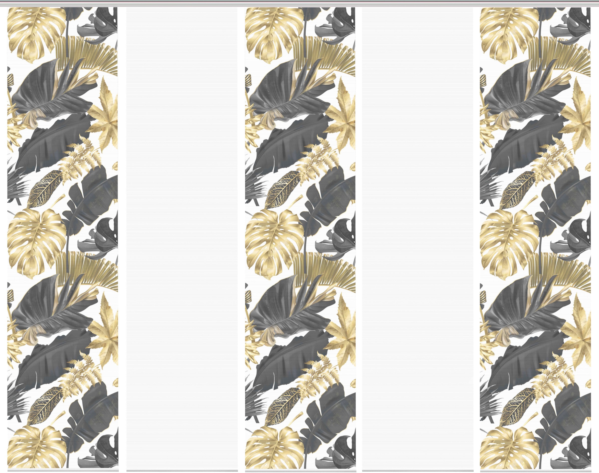 Thumbnail - Vision S Schiebegardine "LETHI" Paneelwagen 1 Stk. tlg. DIGITALDRUCK