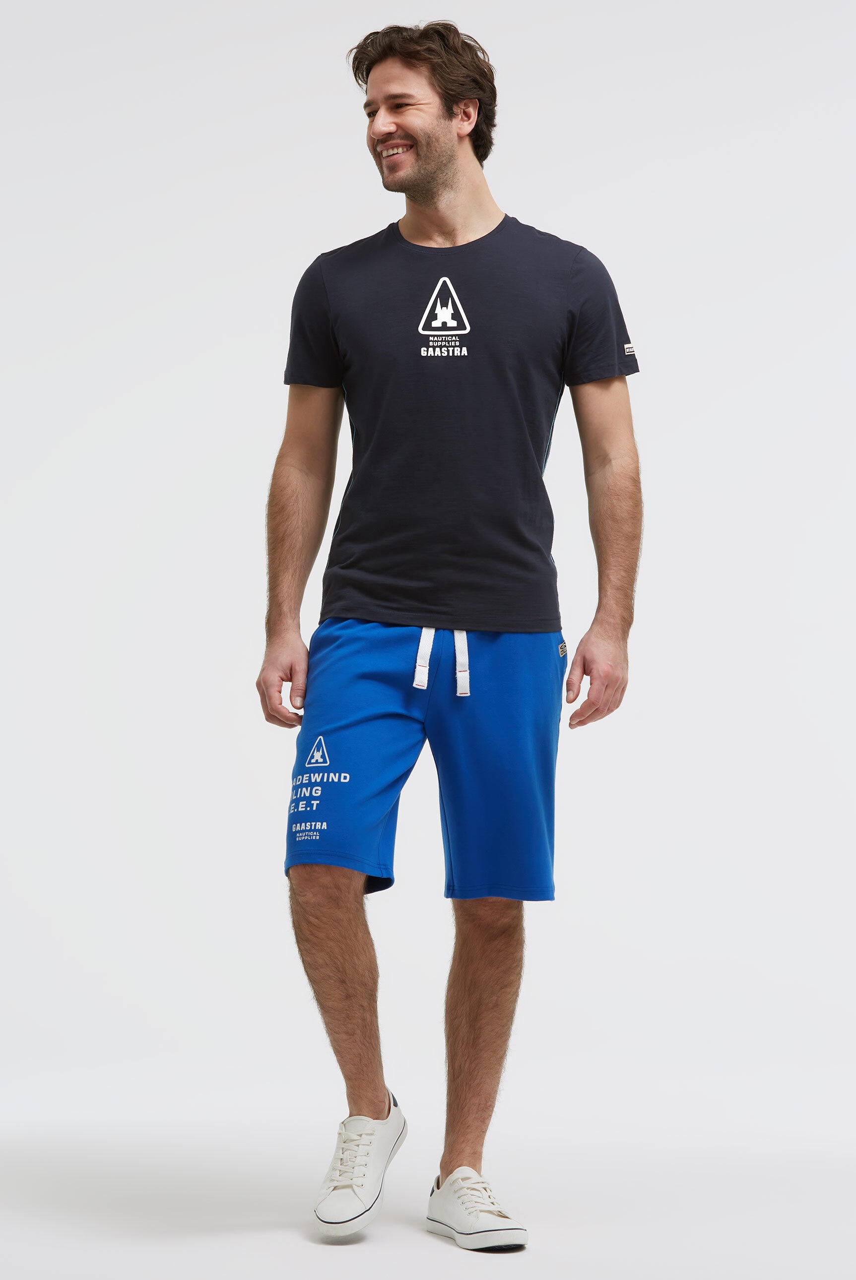 Gaastra Rundhalsshirt mit Kontrastnähten