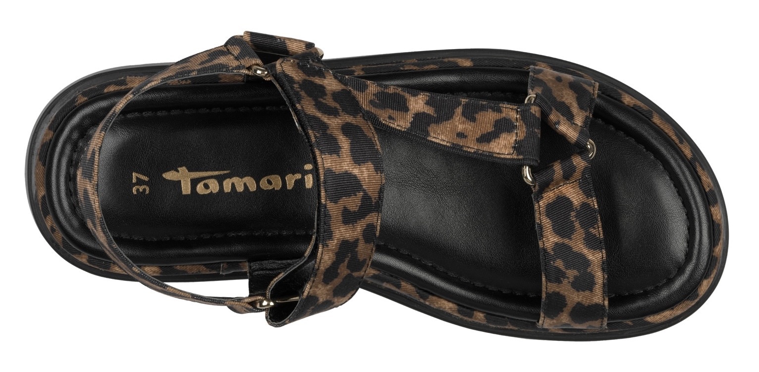 Tamaris Riemchensandale, Plateau, Sommerschuh, Sandalette mit Touch It-Ausstattung