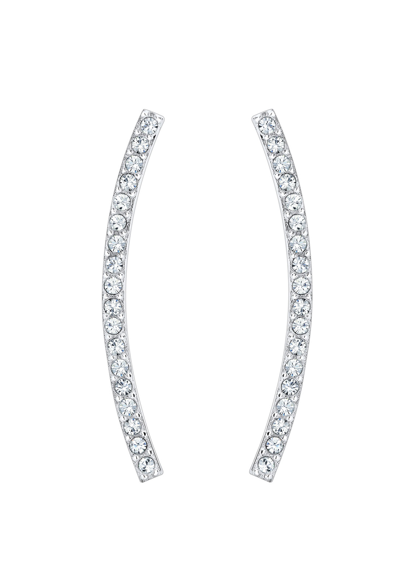 Elli Paar Ohrstecker »Tropfen Geo Trend Kristalle 925 Sterling Silber«