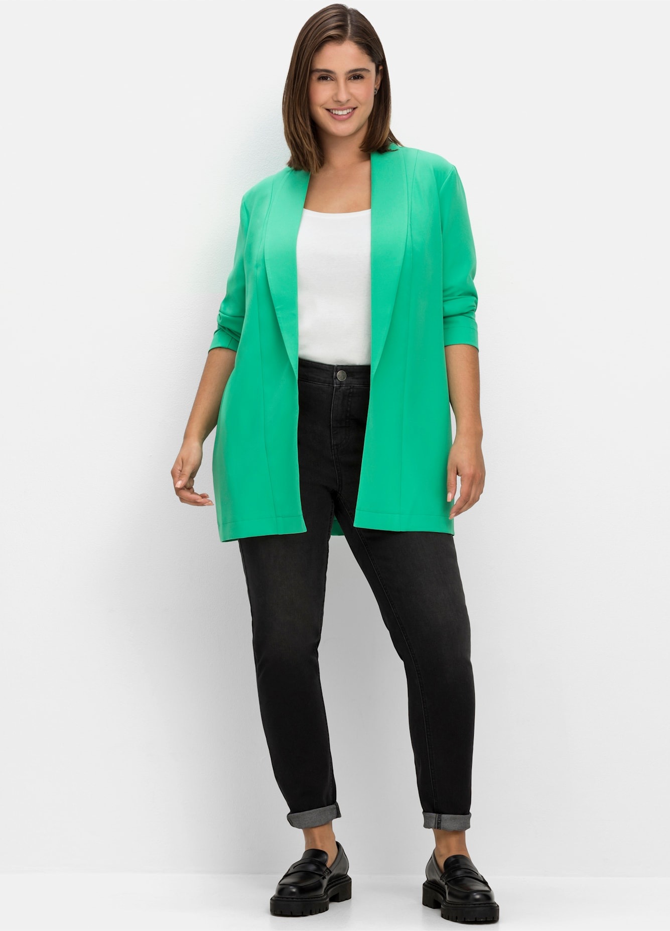 Sheego Bequeme Jeans 1 Stk. tlg. günstig online kaufen