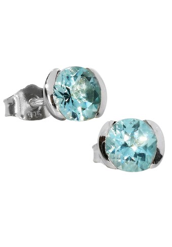 Adelia´s Paar Ohrhänger »Topas blau Ohrstecker Ohrringe 925 Silber« kaufen