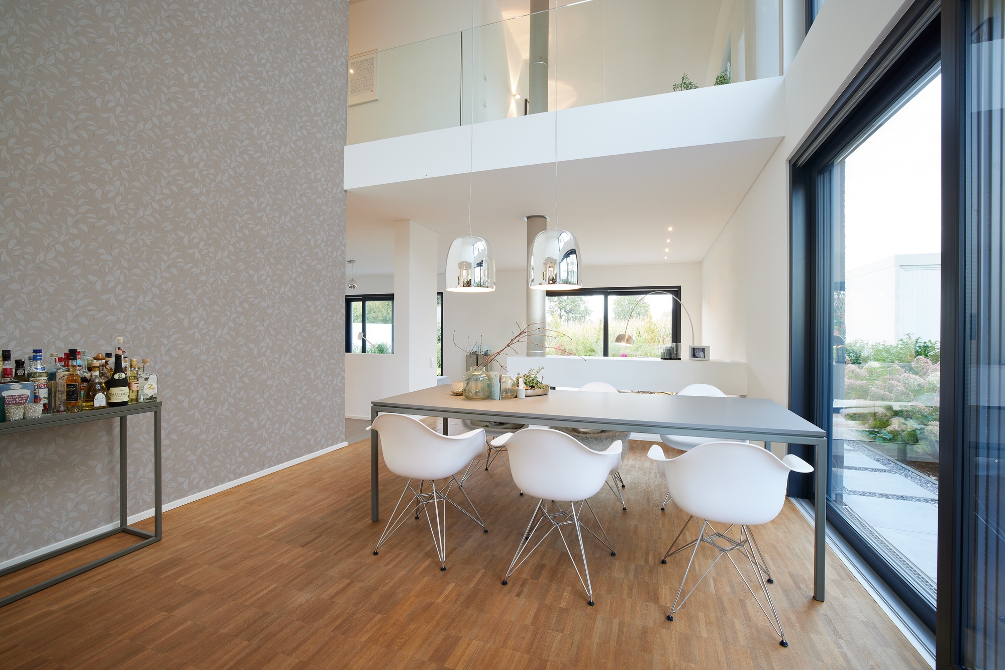 A.S. Création Vliestapete »Florale Blättertapete« schimmernd geprägt Tapete Floral Strukturiert Metallisch