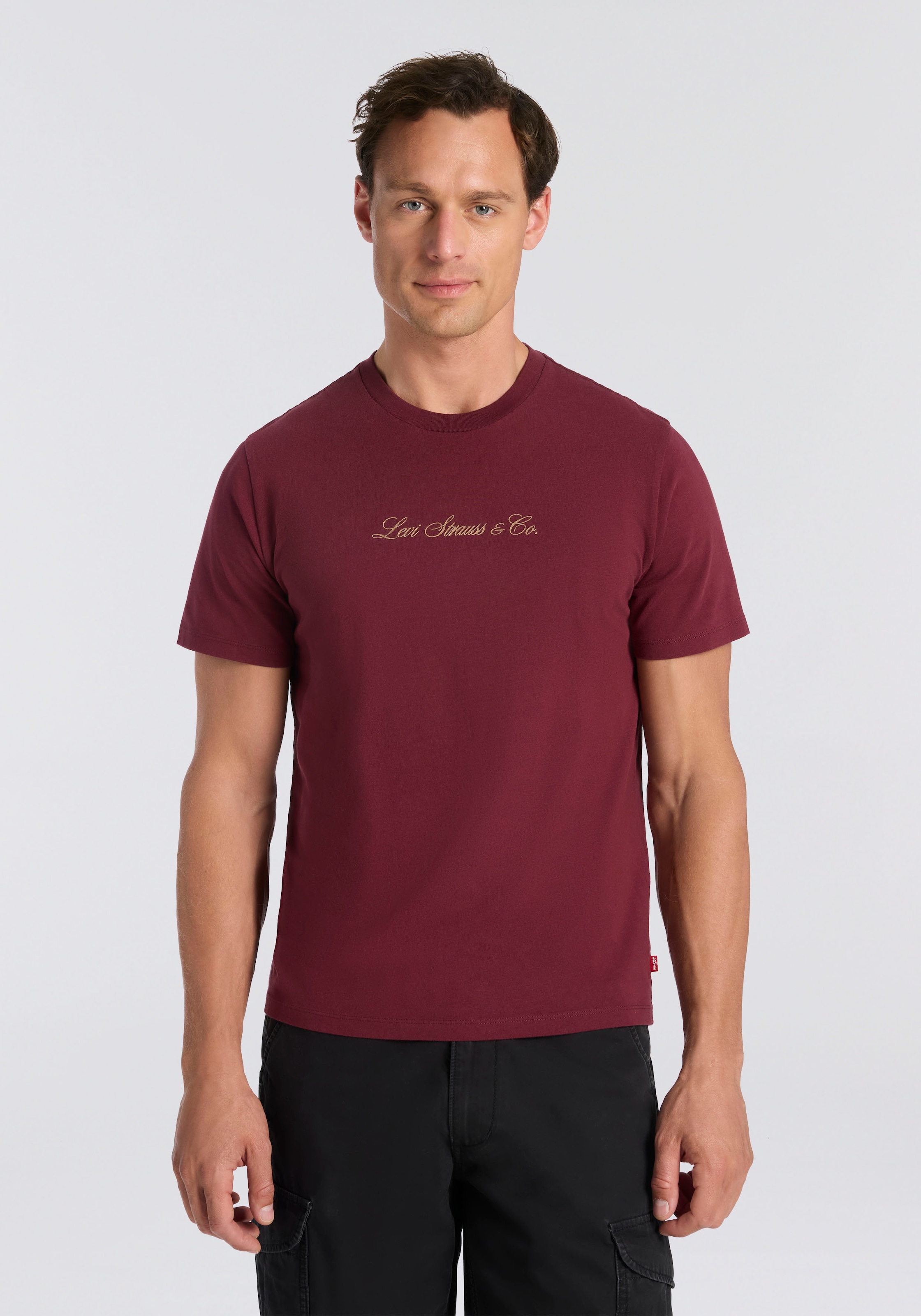 Levis T-Shirt mit Schriftzug günstig online kaufen