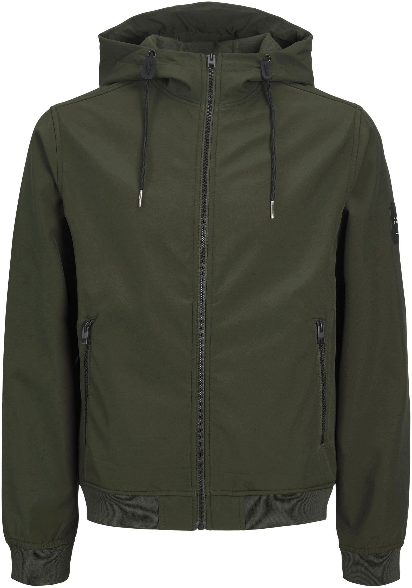 Jack & Jones PlusSize Softshelljacke "JJEBASIC SOFTSHELL HOOD NOOS PLS", mi günstig online kaufen