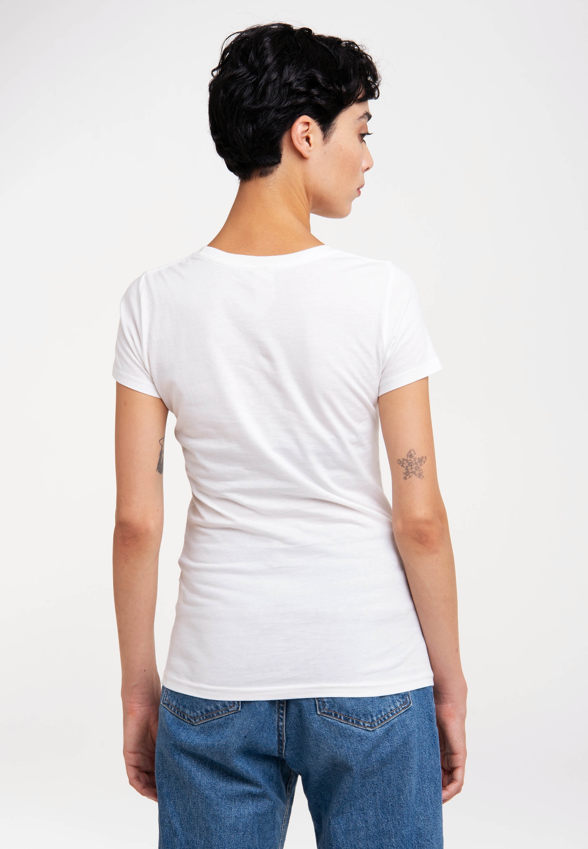 LOGOSHIRT T-Shirt »Miami Vice«, mit coolem Print
