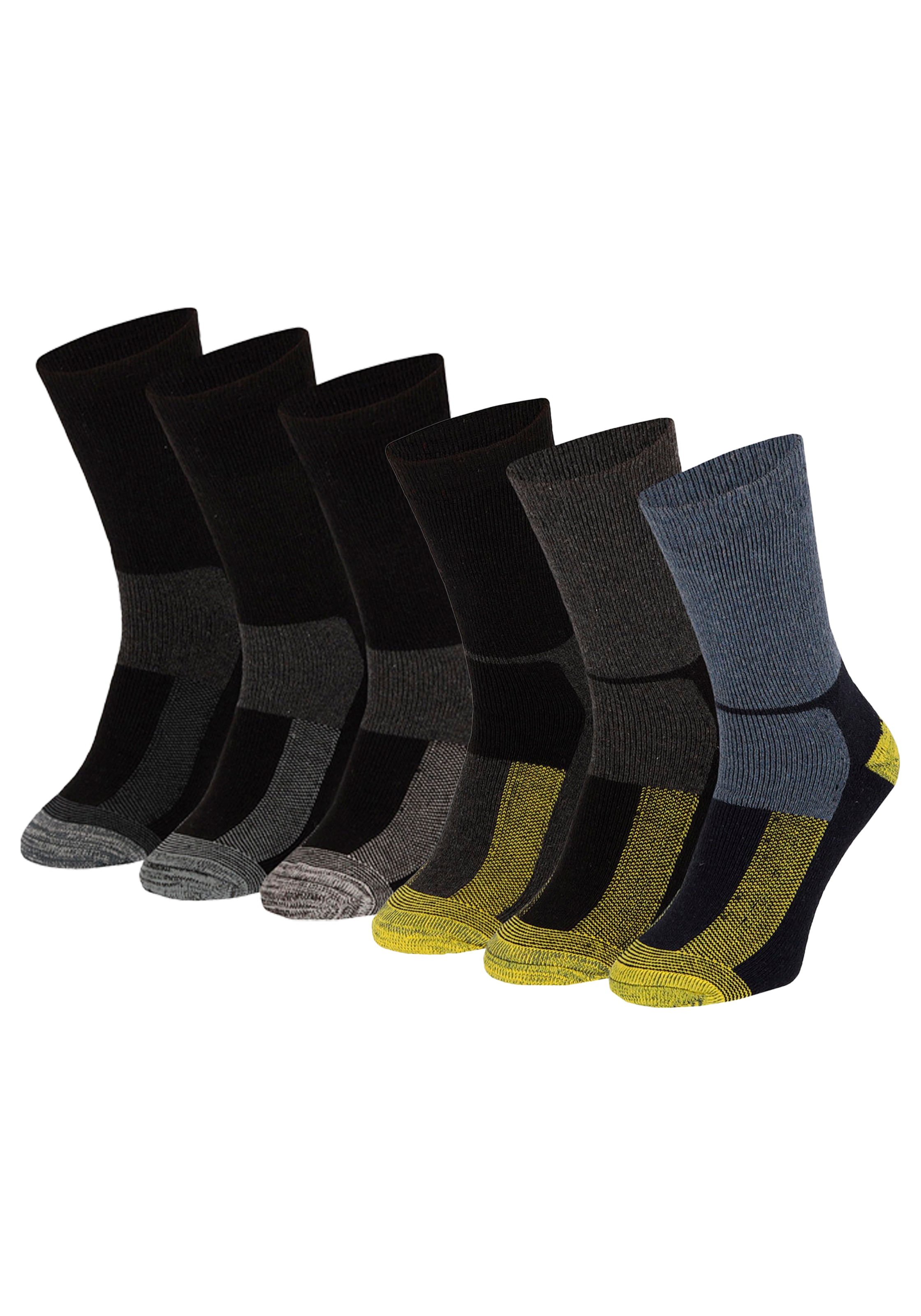 Apollo Socken "Arbeitsocken" 6 Paar tlg. Funktionelle Arbeits-Thermosocken günstig online kaufen
