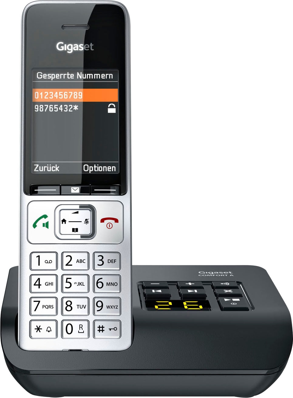 Schnurloses DECT-Telefon »COMFORT 500A«, (Mobilteile: 1)