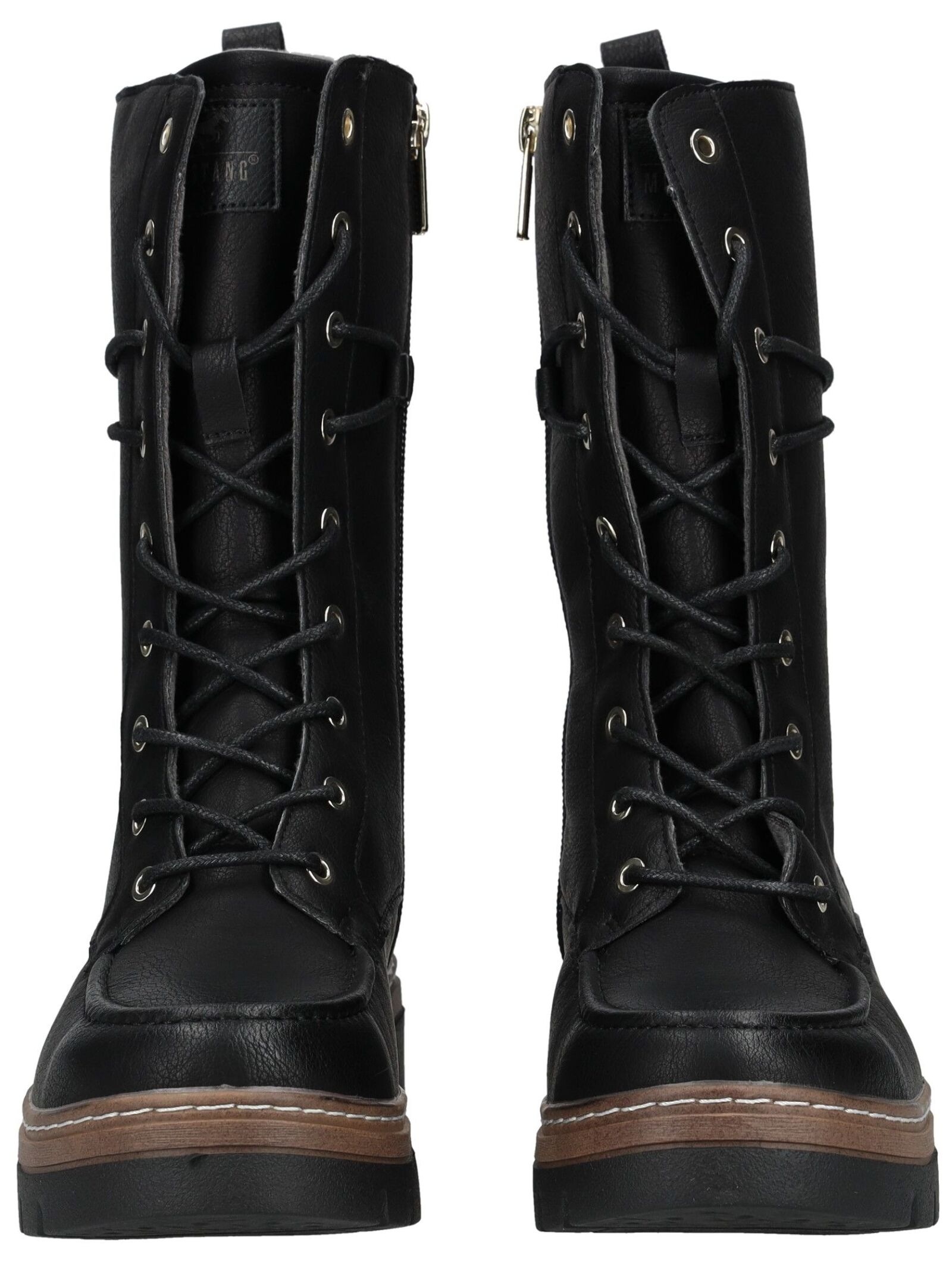 Thumbnail - Mustang Shoes Schnürstiefelette "Mustang Shoes Stiefel Lederimitat"