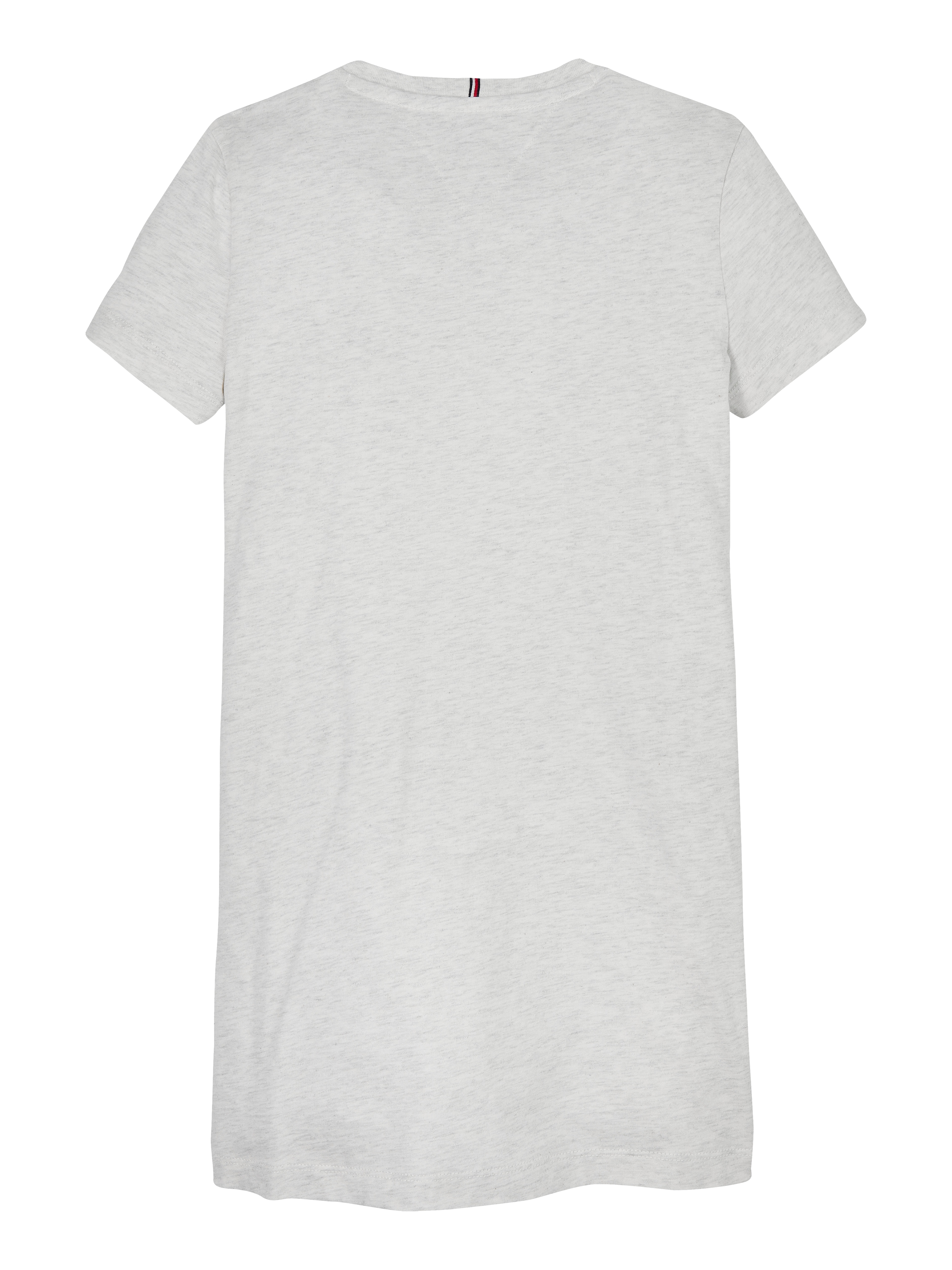 Tommy Hilfiger Shirtkleid »HILFIGER SEQUINS FLAG TEE DRESS«, mit Pailetten, mit Logo-Flag