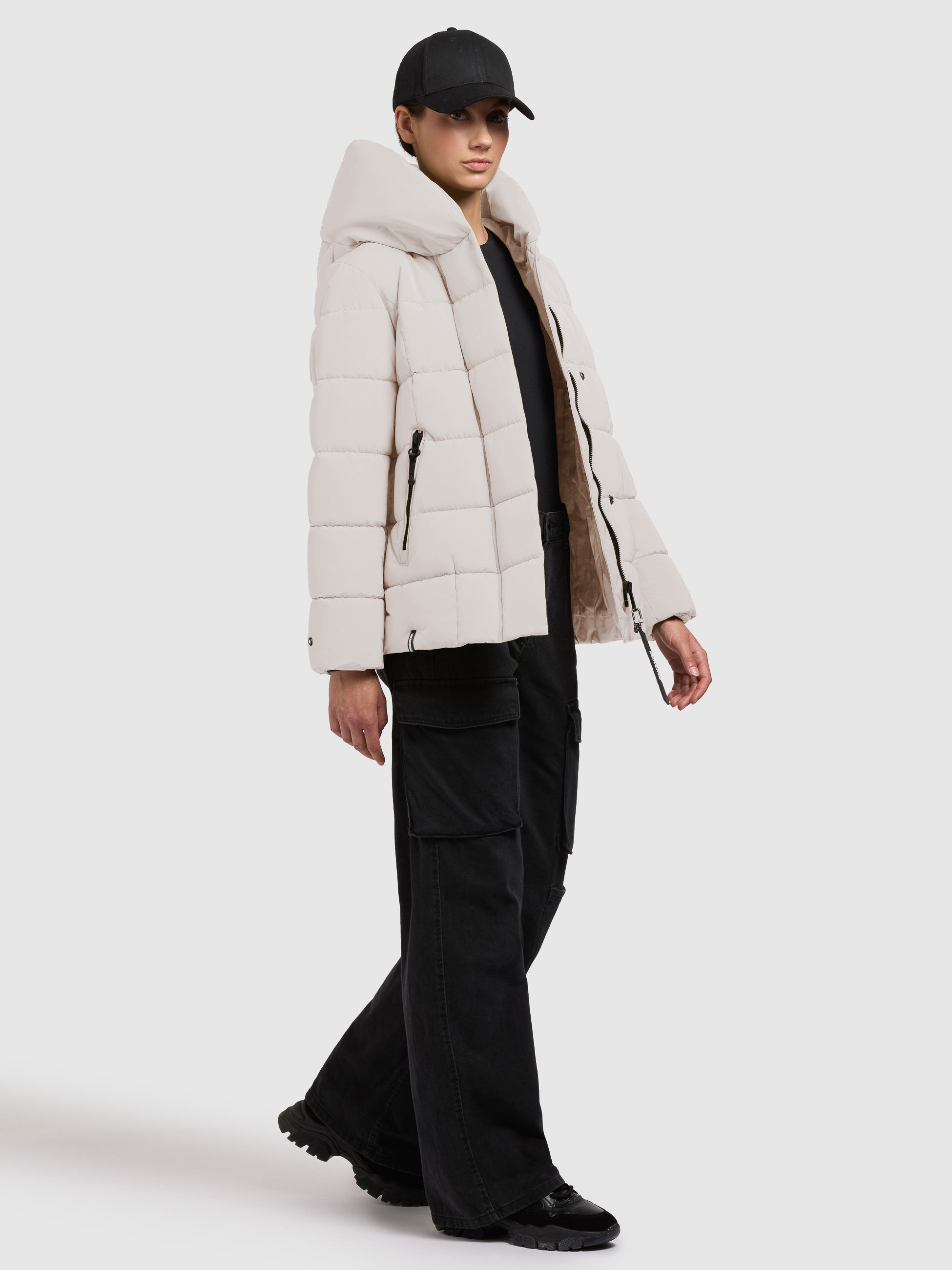 khujo Steppjacke »JACKE CAMEA«, mit Kapuze