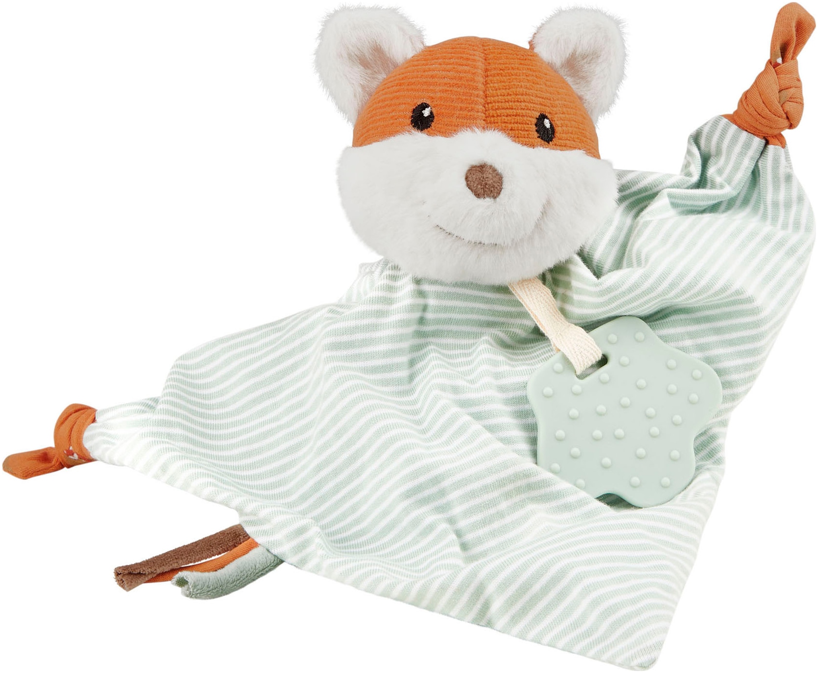 Thumbnail - Sterntaler Schmusetuch "Fuchs Filou M" mit Beißring aus Silikon