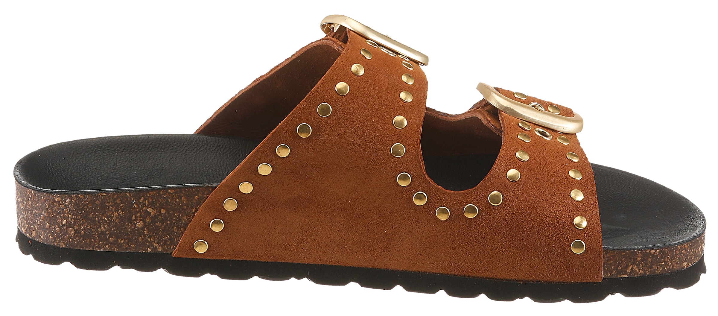 VERBENAS Pantolette  Sommerschuh, Hausschuh, Strandschuh mit Nietenverzierung