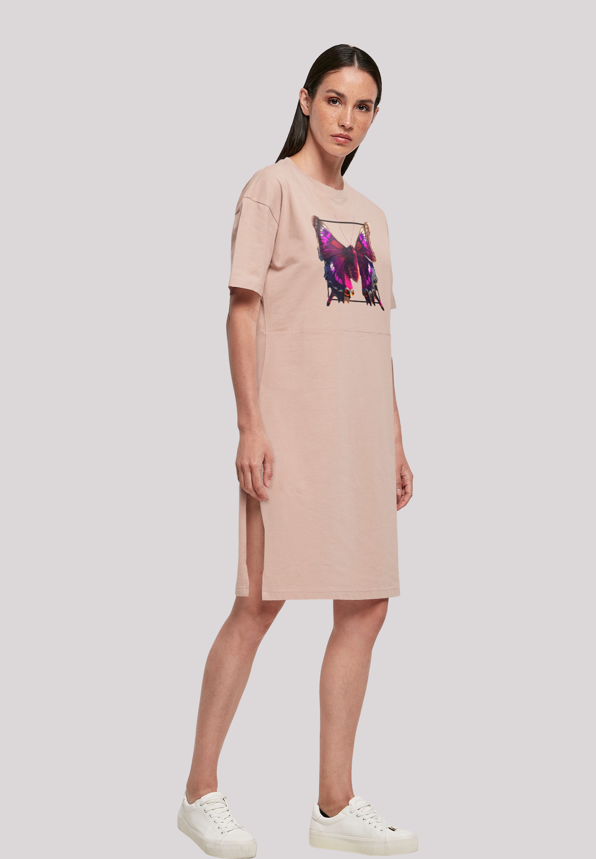 F4NT4STIC Shirtkleid »Pink«, Print
