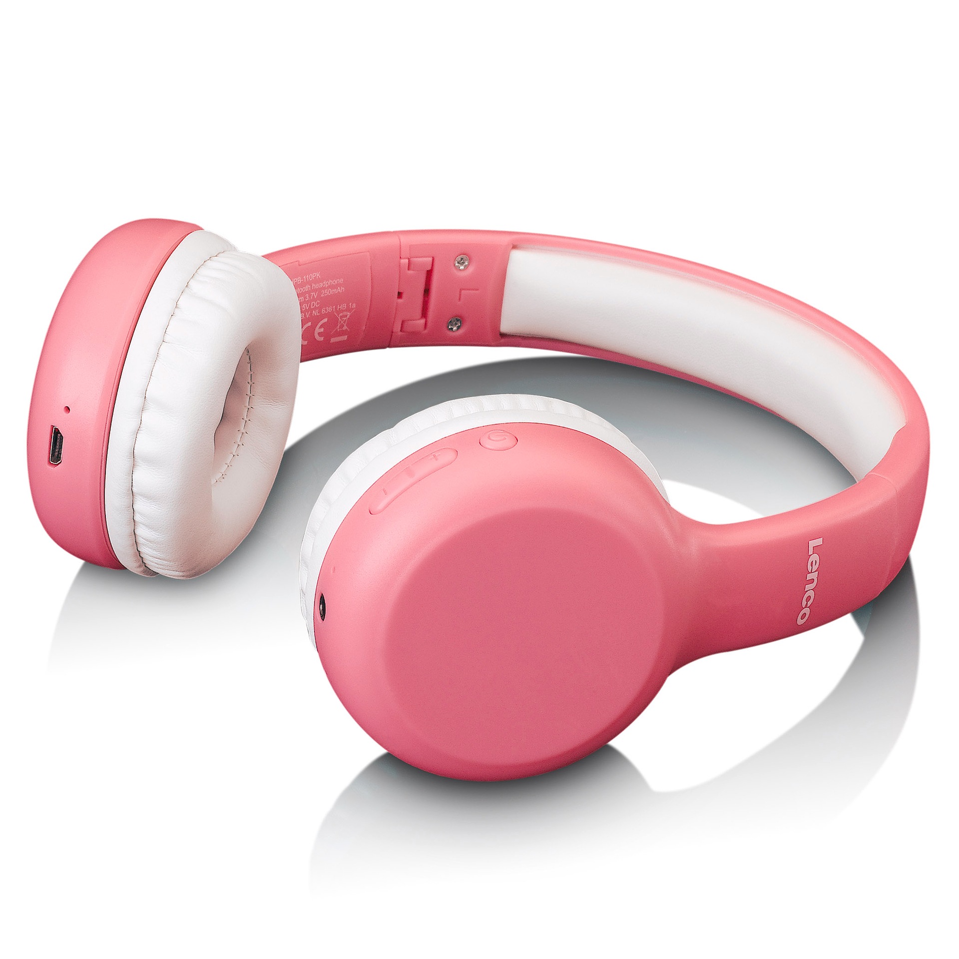 Lenco Over-Ear-Kopfhörer »HPB-110 Kinderkopfhörer mit Sticker«