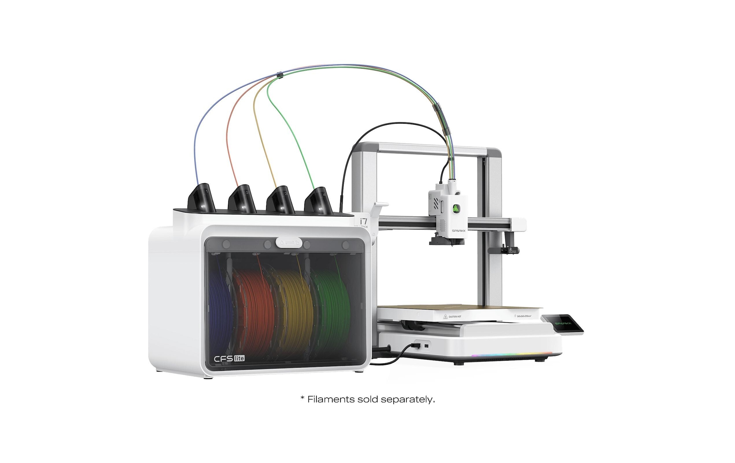 Creality 3D-Drucker »SPARKX i7 Farb-Combi (i7 + CFS Lite)« Drucktechnik: Fused Deposition Modeling