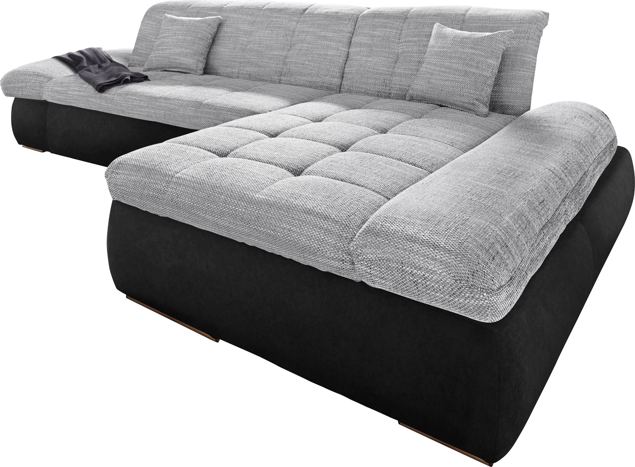 DOMO collection Ecksofa "PB Moric wahlweise mit Bettfunktion + Armteilverst günstig online kaufen