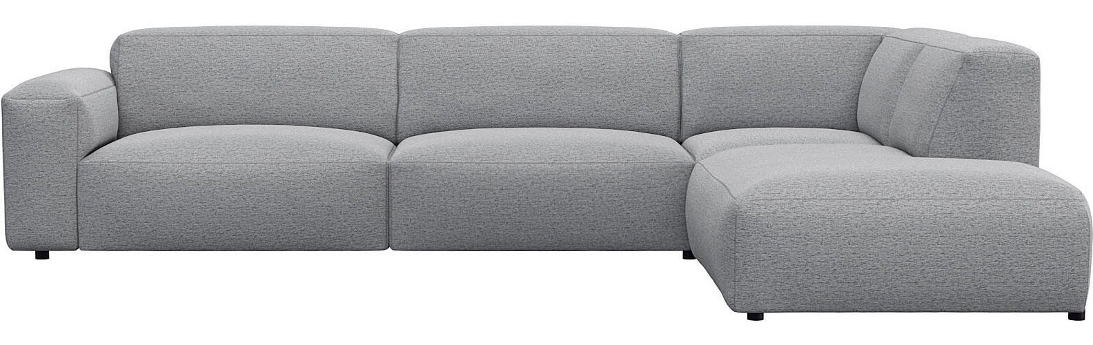 FLEXLUX Ecksofa "Lucera, super bequem durch hochwertigen Sitzaufbau mit Kal günstig online kaufen