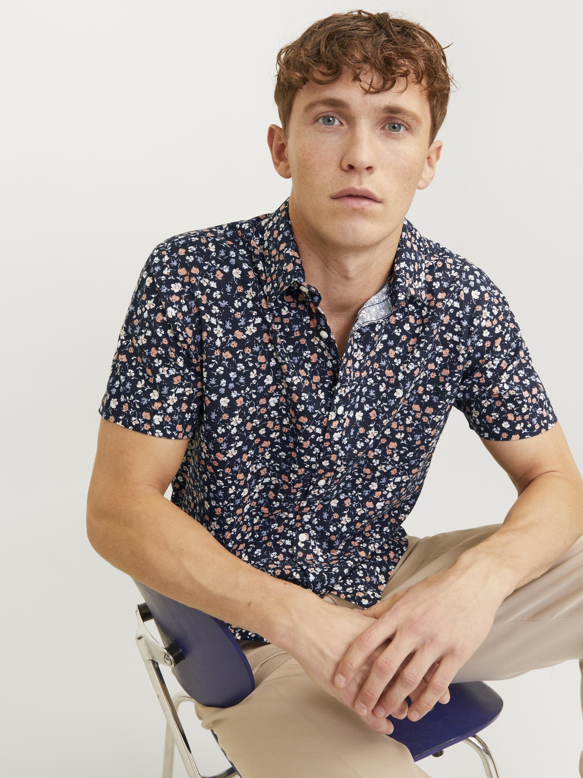 Jack & Jones Kurzarmhemd "JPRBLASUMMER PRINT SHIRT S/S SS24 SN" günstig online kaufen