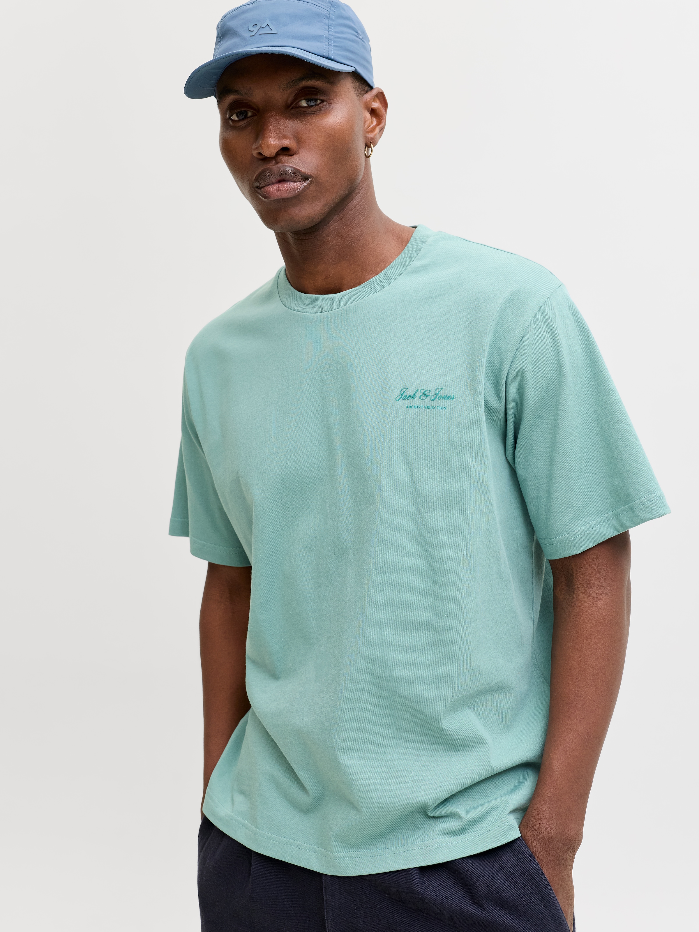 Jack & Jones Rundhalsshirt »JJEARCHIVE GRAPHIC TEE SS O-NECK NOOS« mit Print