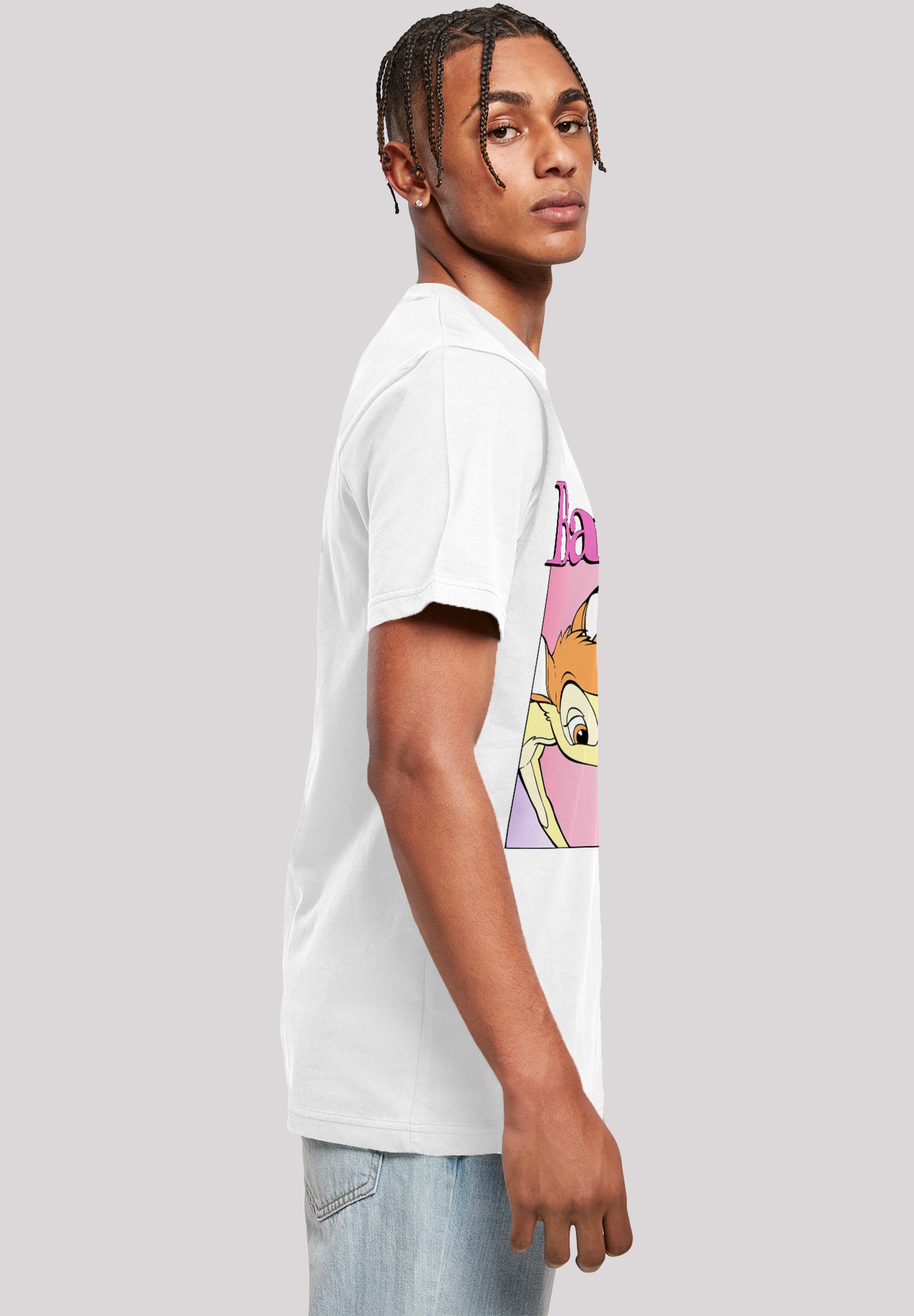 F4NT4STIC T-Shirt »Disney Bambi Nice To Meet You«, Herren,Premium Merch,Regular-Fit,Basic,Bedruckt