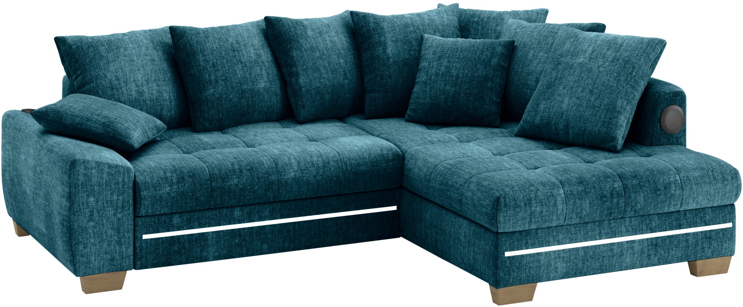 Mr. Couch Ecksofa "Nikita II, L-Form", RGB-LED, Bluetooth-Soundsystem, wahl günstig online kaufen