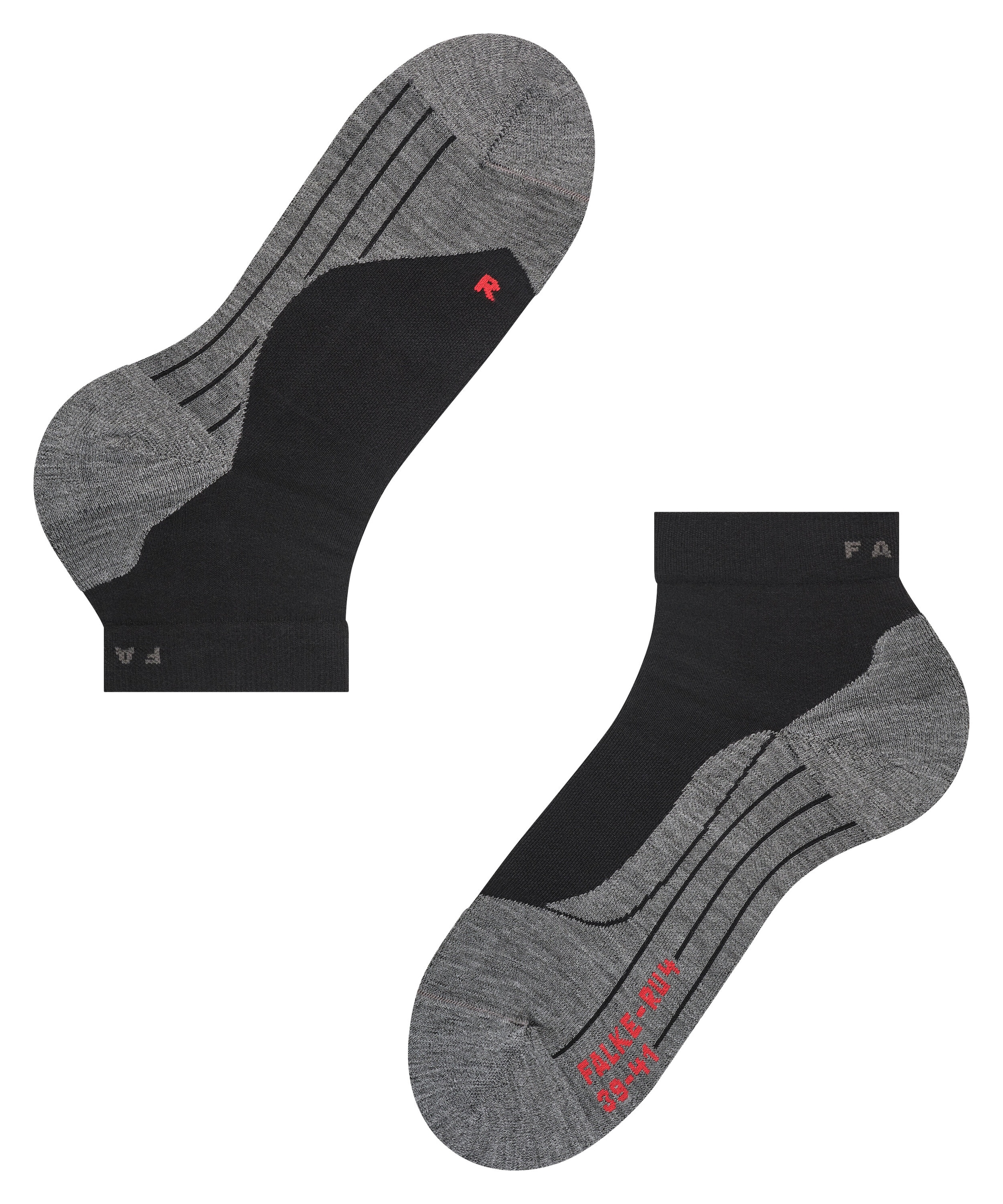 FALKE Laufsocken »RU4 Endurance Short«, leichte Laufsocke mit mittlerer Polsterung, schnelltrocknend