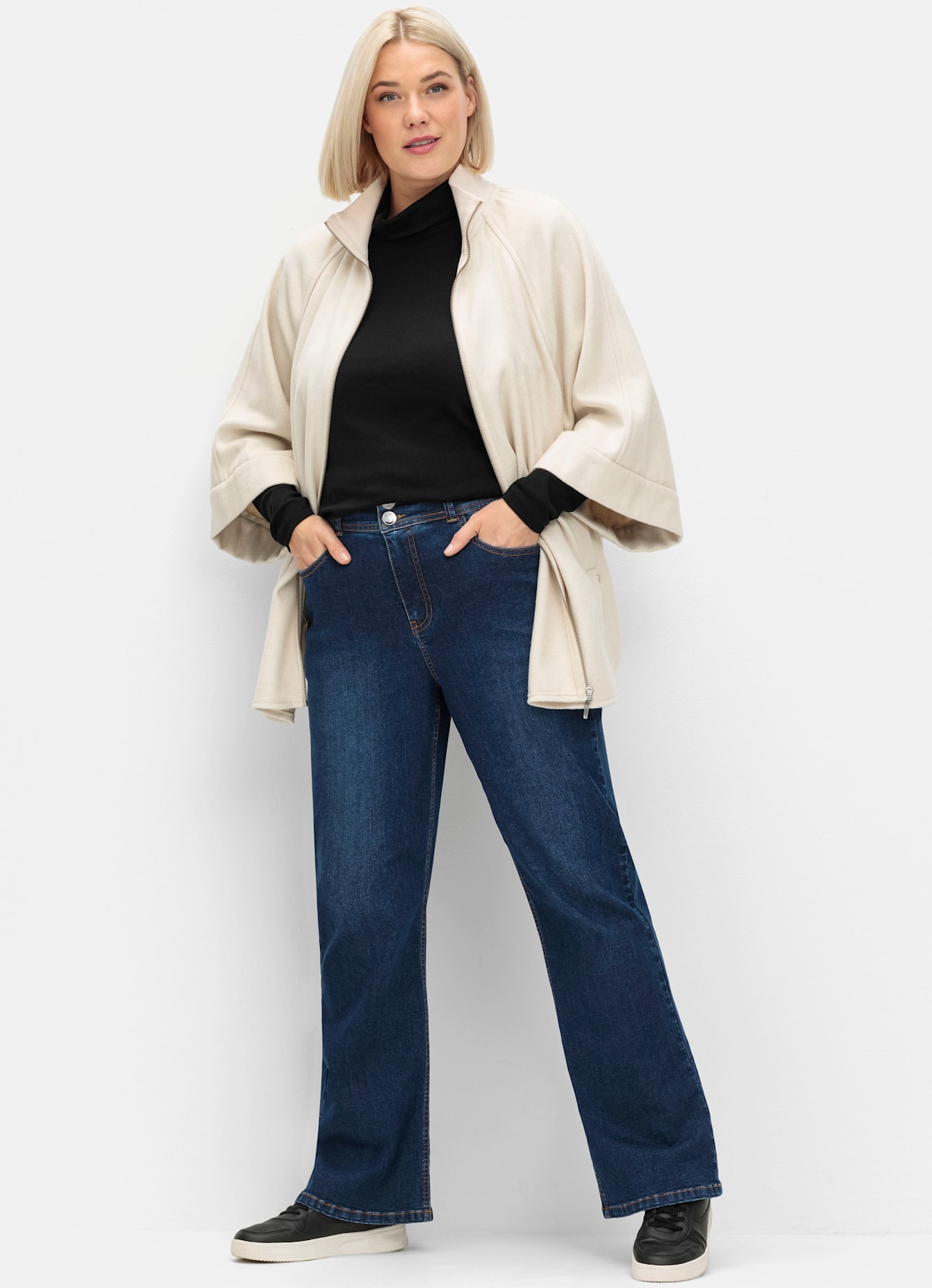 Sheego Bootcut-Jeans, (1 tlg.) günstig online kaufen