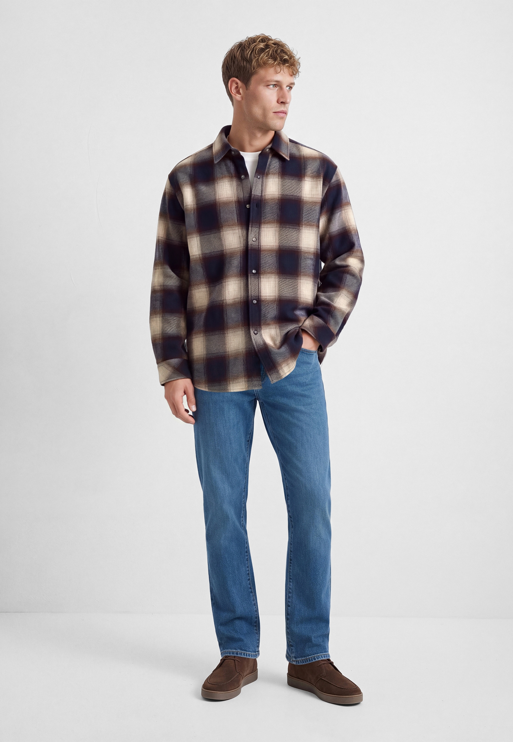 Mavi Langarmhemd »CHECK SHIRT« Karo Overshirt