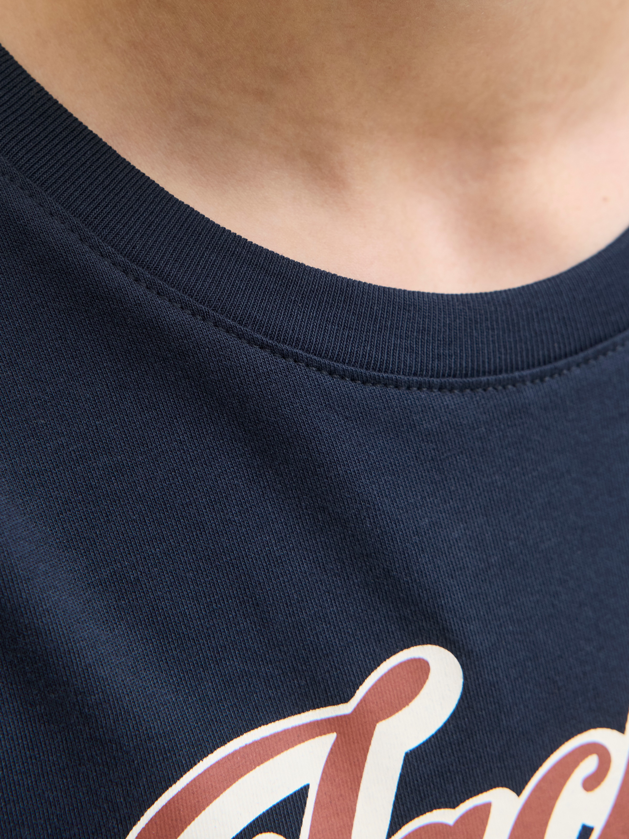 Thumbnail - Jack & Jones Junior Langarmshirt "JJELOGO TEE LS O-NEC 2 COL AW25 NOOS JNR"