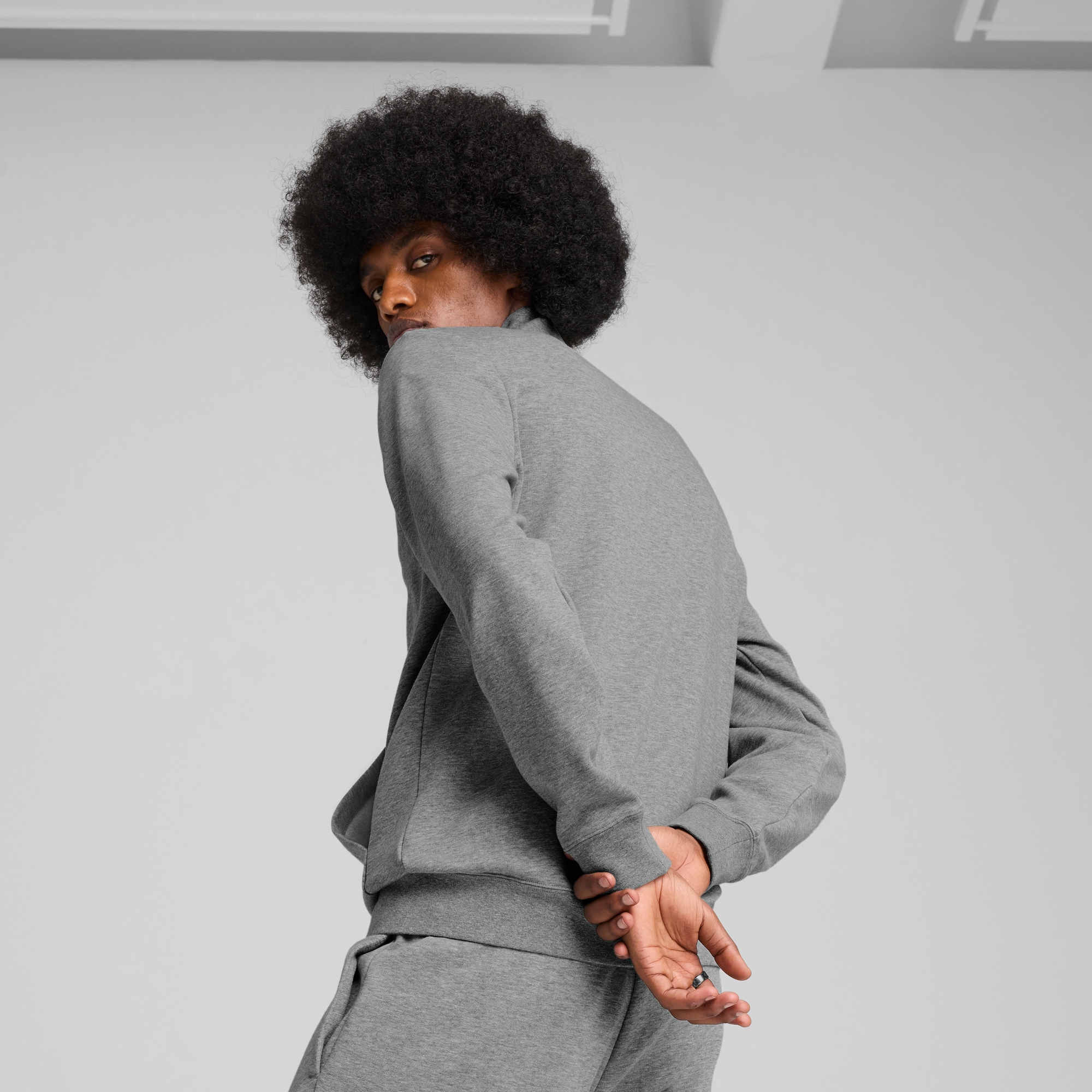 PUMA Trainingsjacke »ESS NO. 1 LOGO TRACK JACKET TR«, ohne Kapuze
