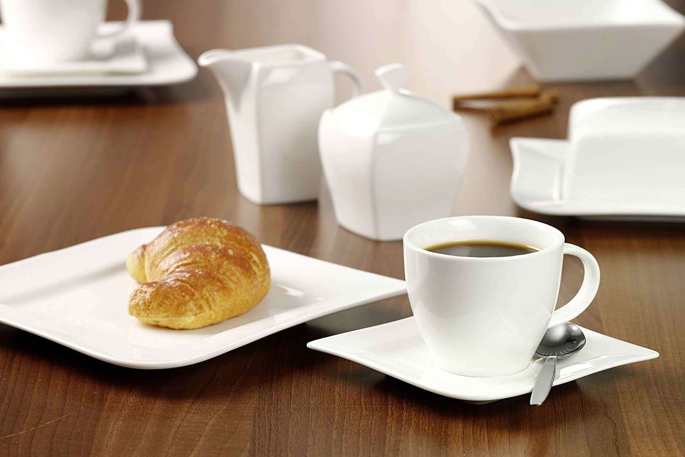 Ritzenhoff & Breker Geschirr-Set »Kaffeeservice Melodie 20er Set weiß« Spülmaschinenfest