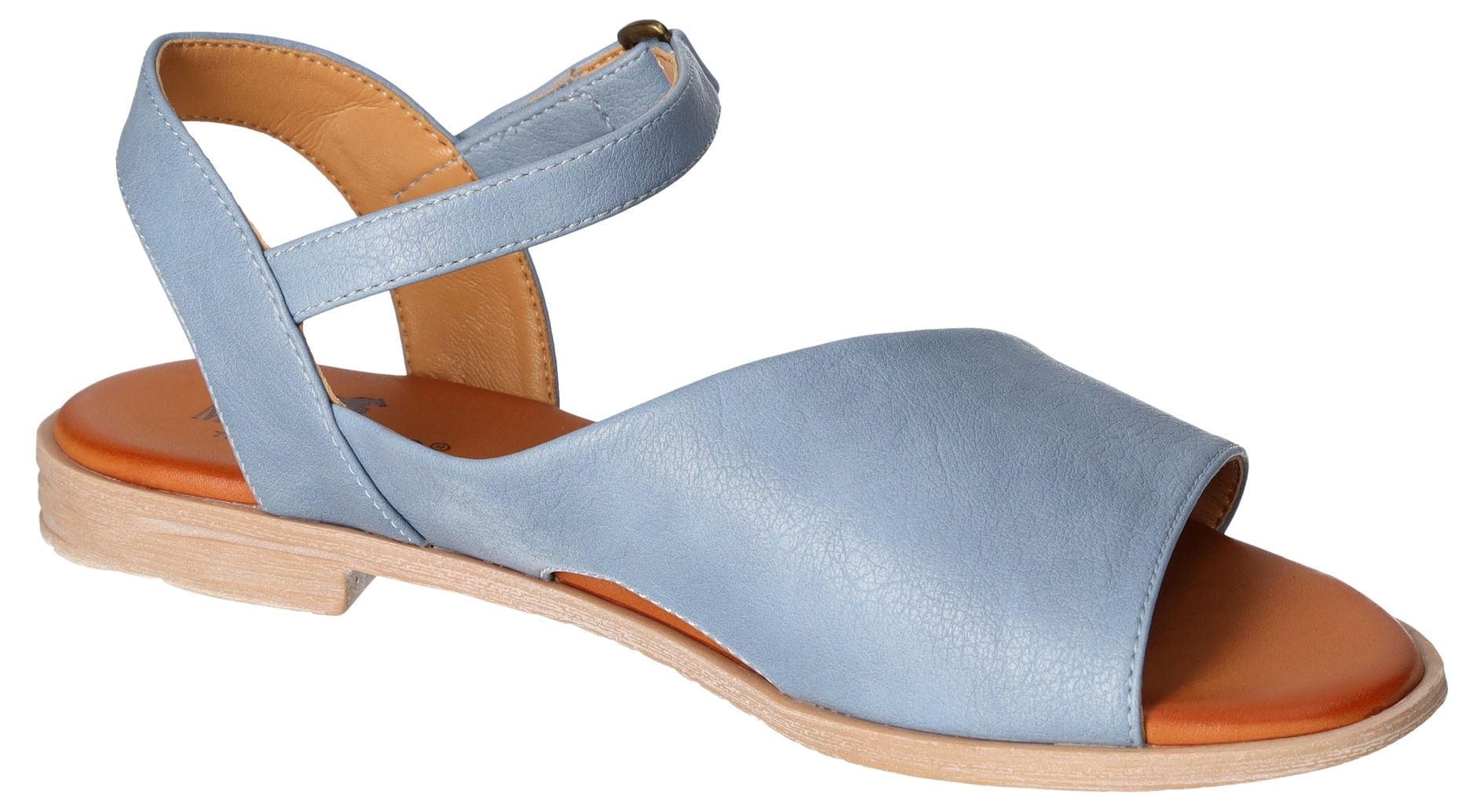 Mustang Shoes Sandale, Sommerschuh, Sandalette, Riemchensandale in asymmetrischer Form