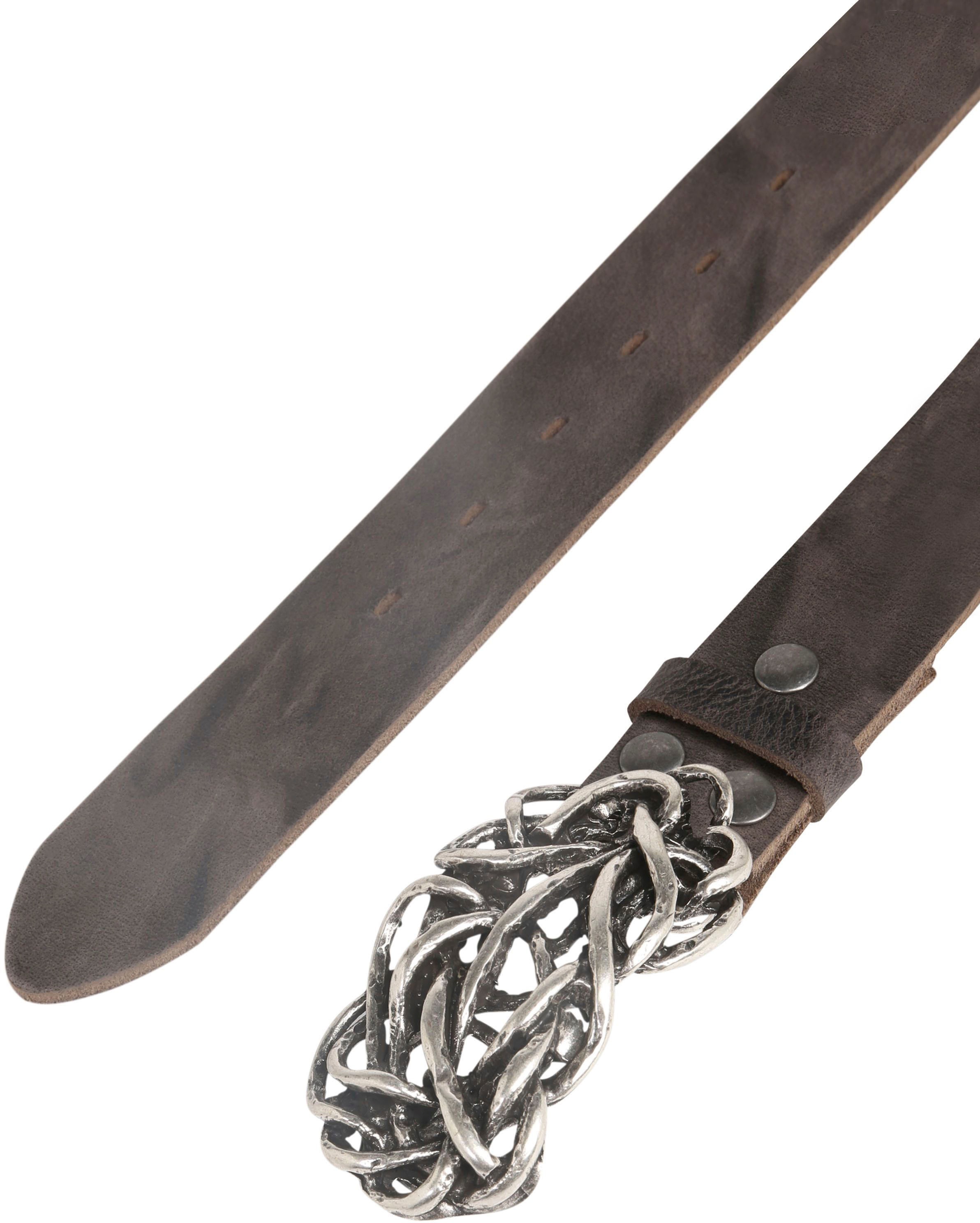 Rettungsring Gürtel Ledergürtel Koppelschließe im Knoten-Design günstig online kaufen