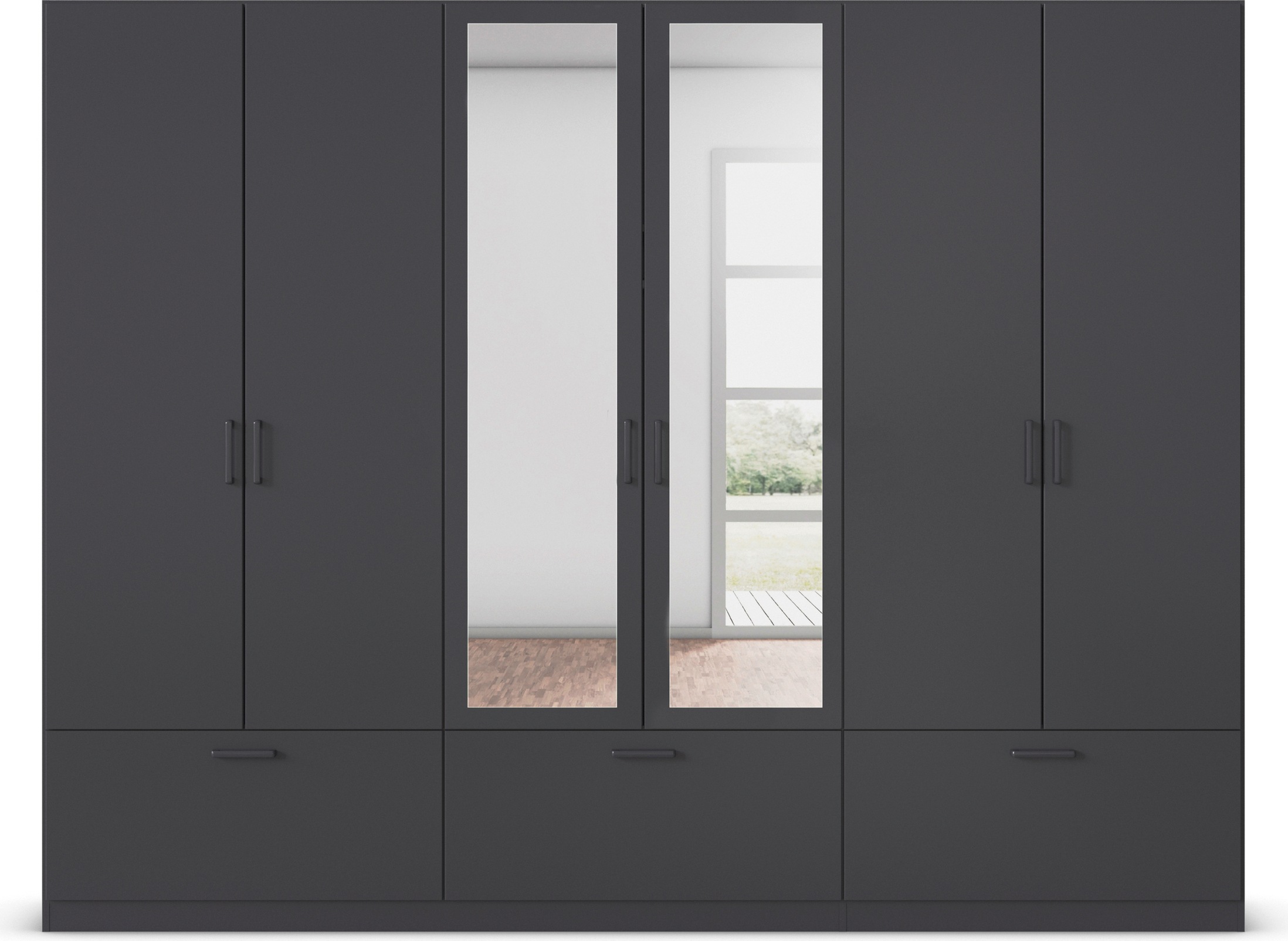 rauch Drehtürenschrank "Kleiderschrank Schrank Garderobe Wäscheschrank BARI günstig online kaufen