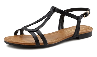 LASCANA Sandale, mit raffinierten Riemchen und im klassischen Design VEGAN kaufen