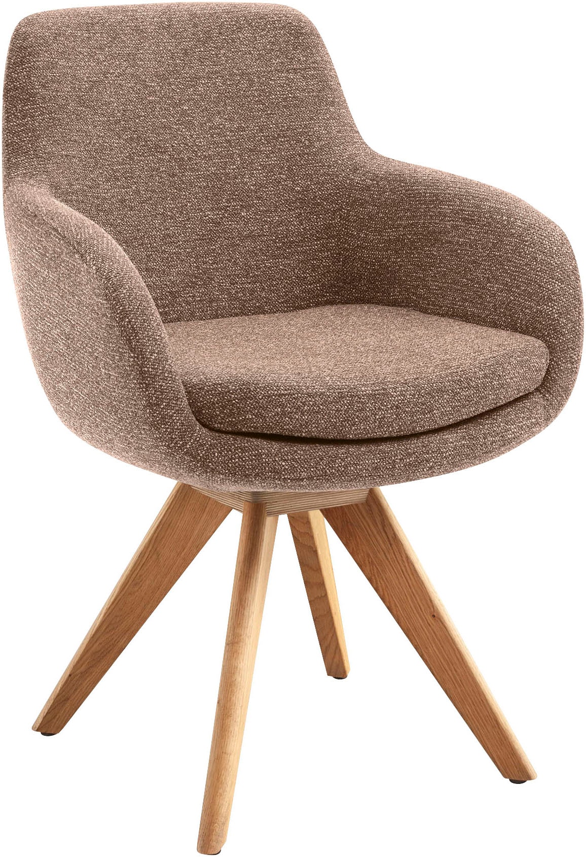 Musterring Esszimmerstuhl "Tavia", (Set), 2 St., Chenille, Stativgestell Ei günstig online kaufen