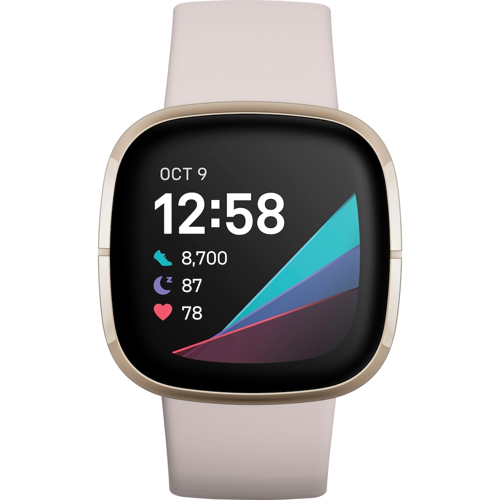 fitbit by Google Smartwatch »Sense«, (FitbitOS5)