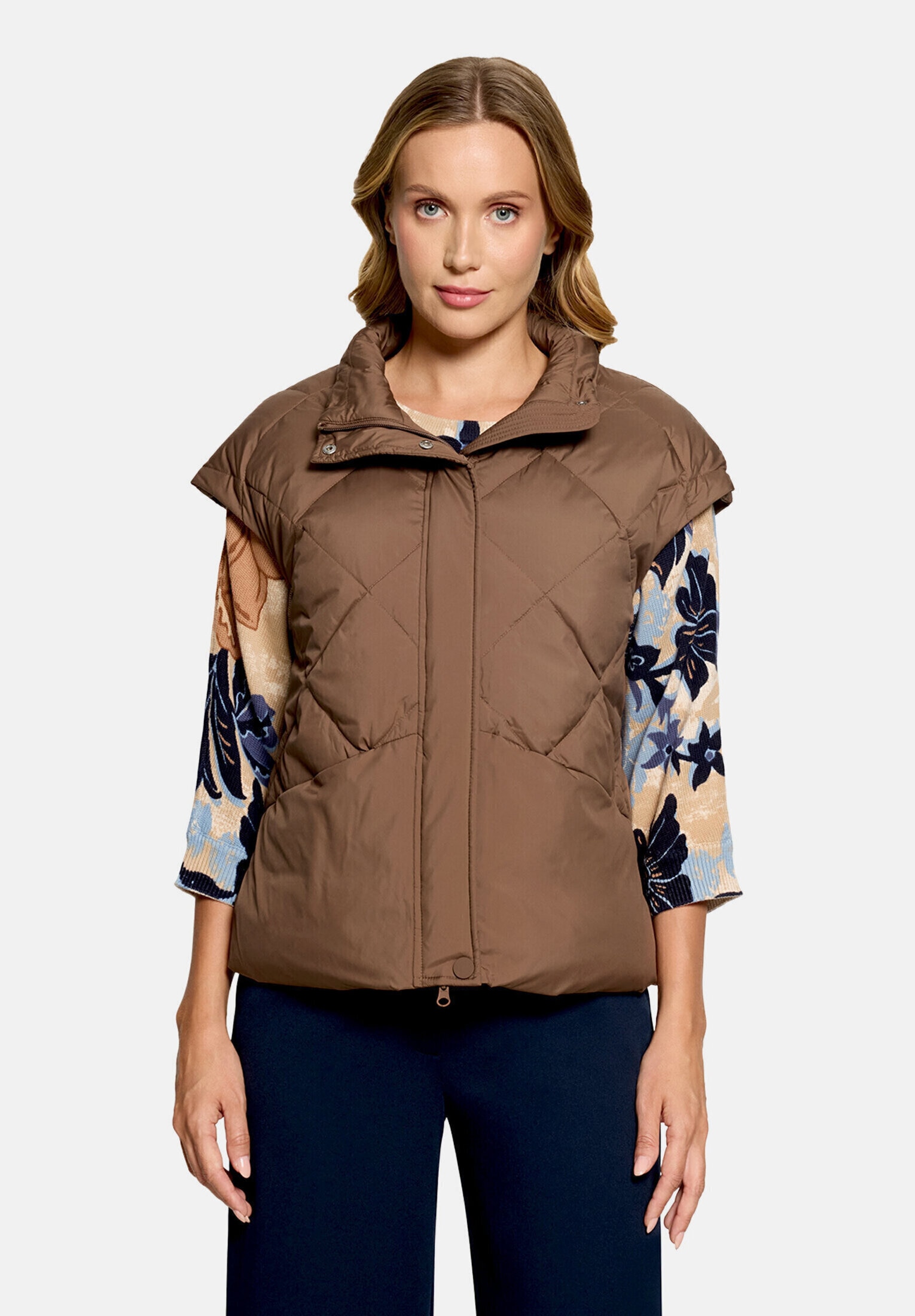 Betty Barclay Strickweste »Damen mit Stehkragen«